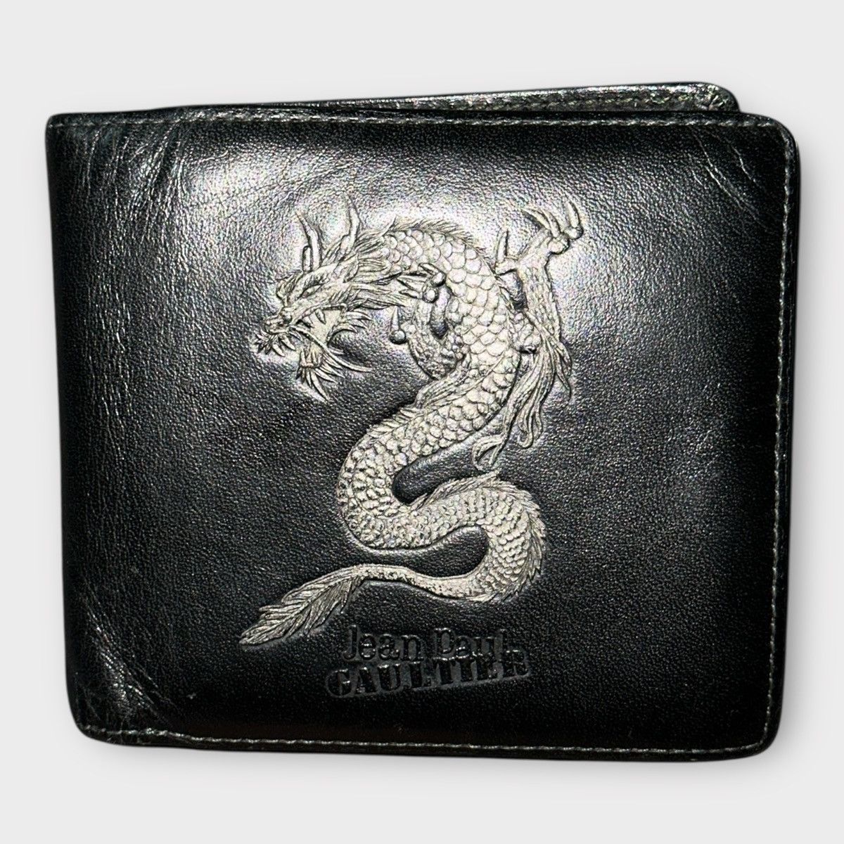 Jean Paul GAULTIER メタルドラゴンプレート　ウォレット Jean Paul GAULTIER / ドラゴンメタルプレート長財布