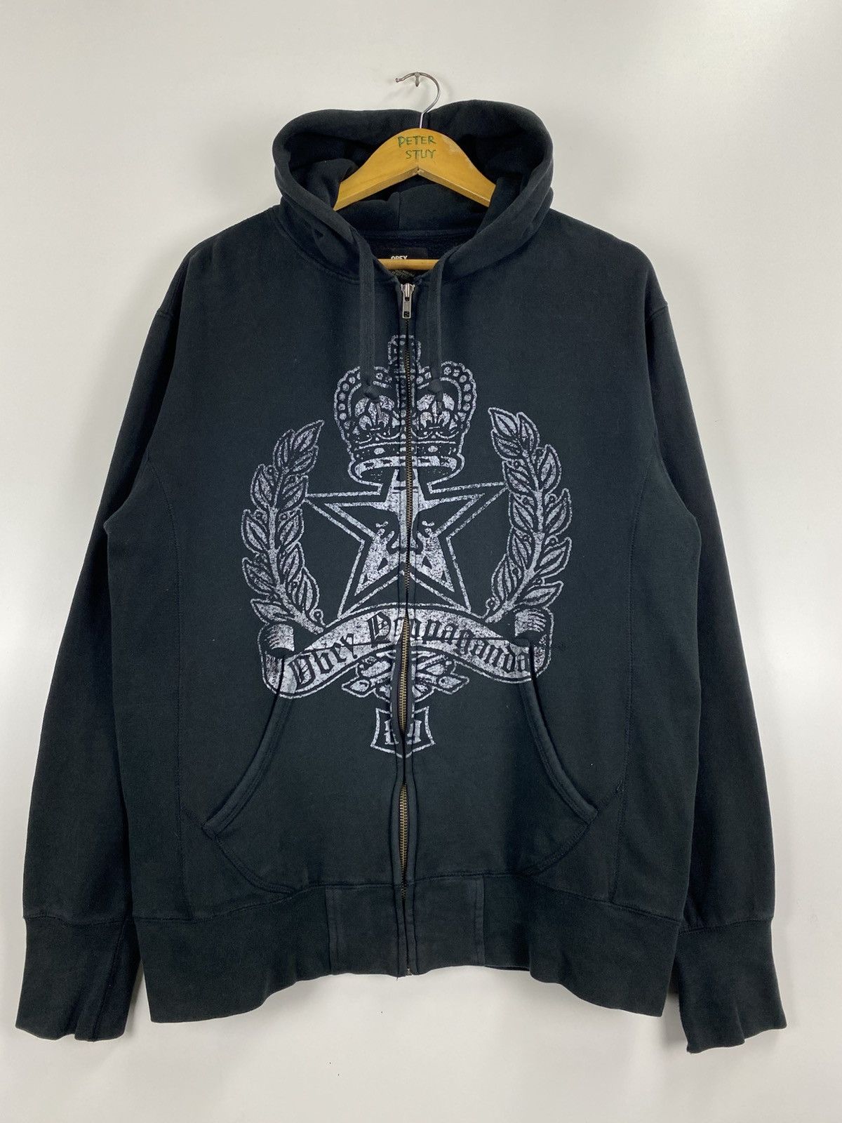 Obey × Vintage Vintage Obey Hoodies Size US M / EU 48-50 / 2 - 3 Thumbnail