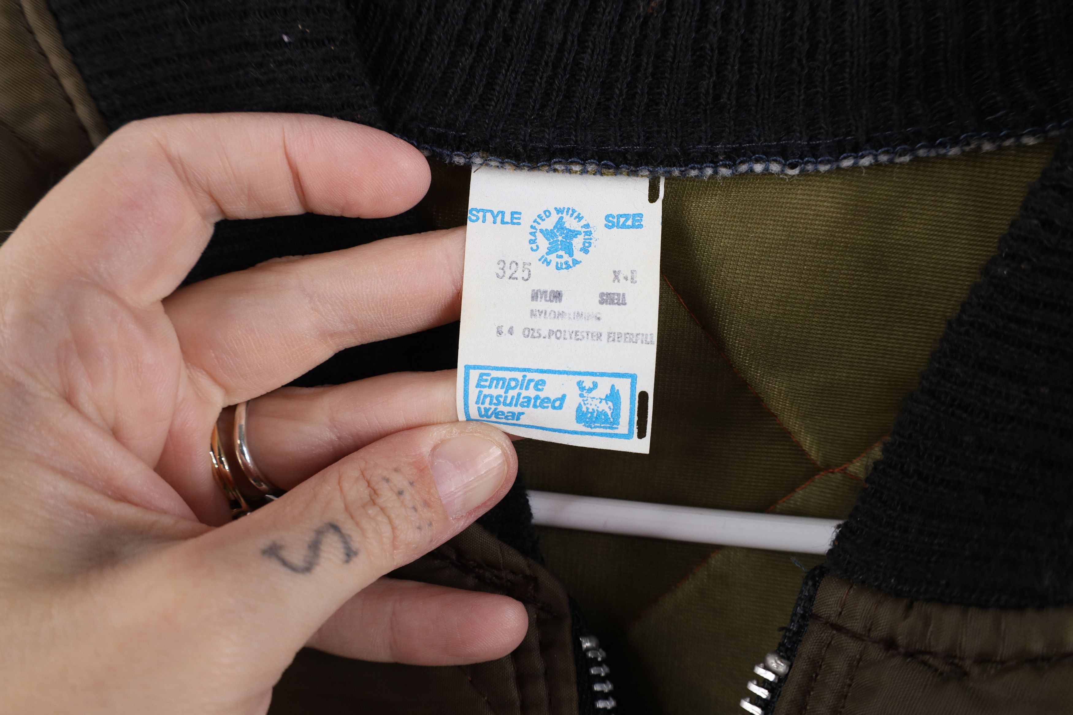 Vintage Vintage 70s Streetwear Insulated Puffer Jacket Brown USA Size US XL / EU 56 / 4 - 5 Thumbnail