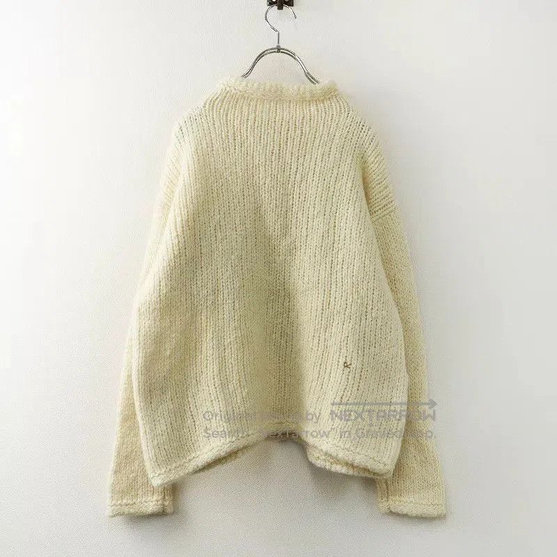 45rpm Ivory Wool Knit Sweater. Size M / US 6-8 / IT 42-44 - 2 Thumbnail
