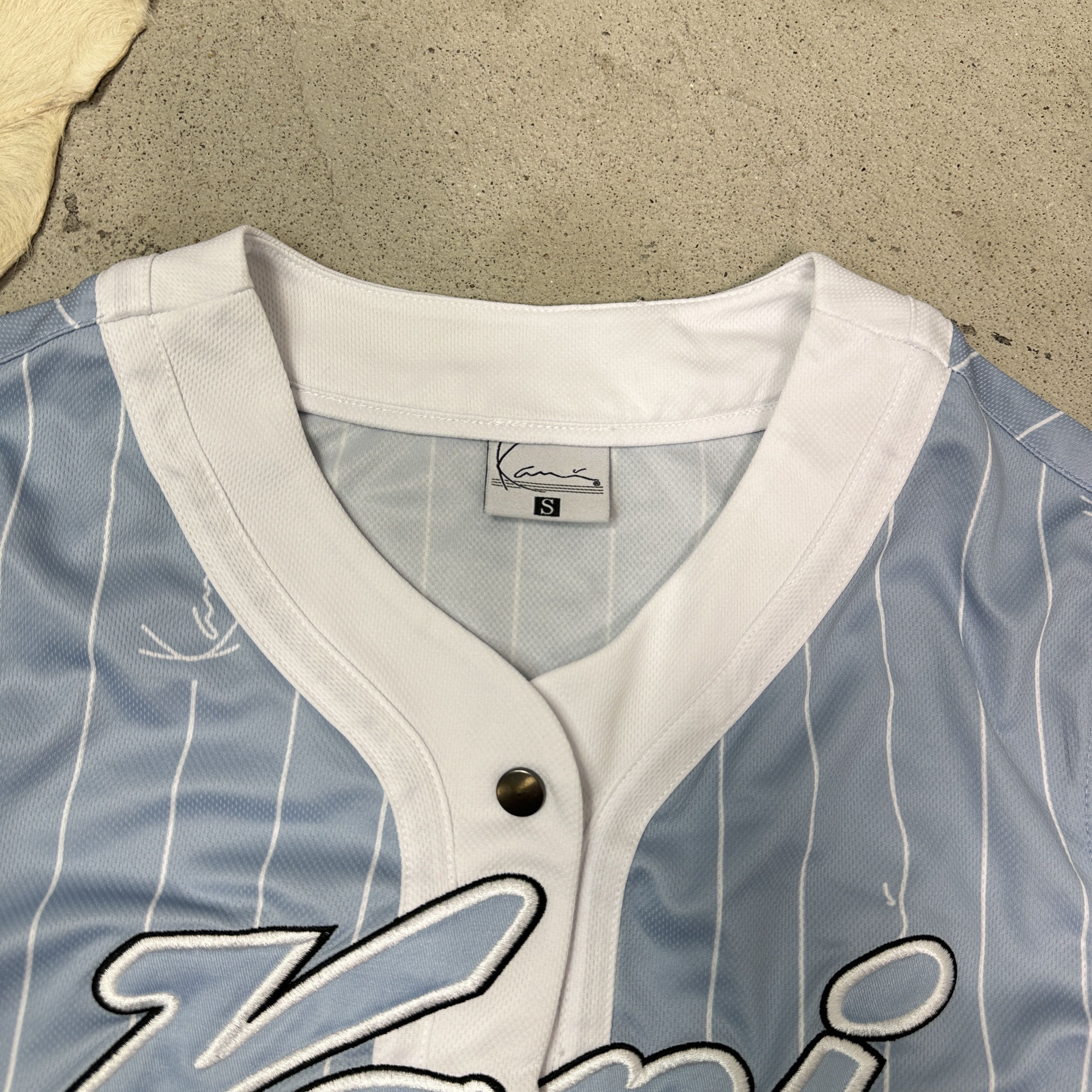 Karl Kani Vintage Streetwear Sporty Striped Karl Kani Jersey Y2K Size US S / EU 44-46 / 1 - 3 Thumbnail