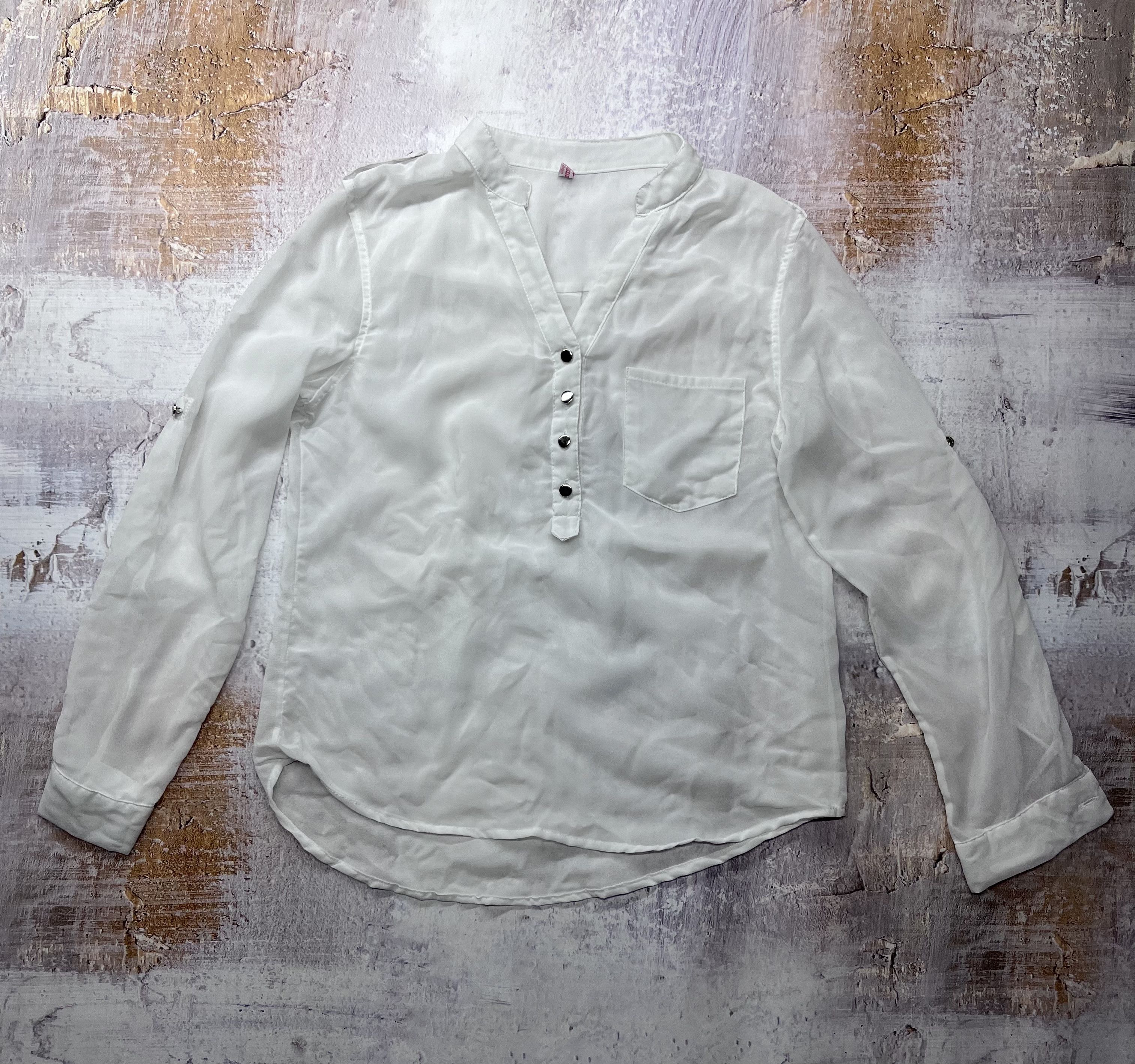 Vintage Vintage Mesh Blouse Long Sleeve Women’s Size S/M Size S / US 4 / IT 40 - 1 Thumbnail