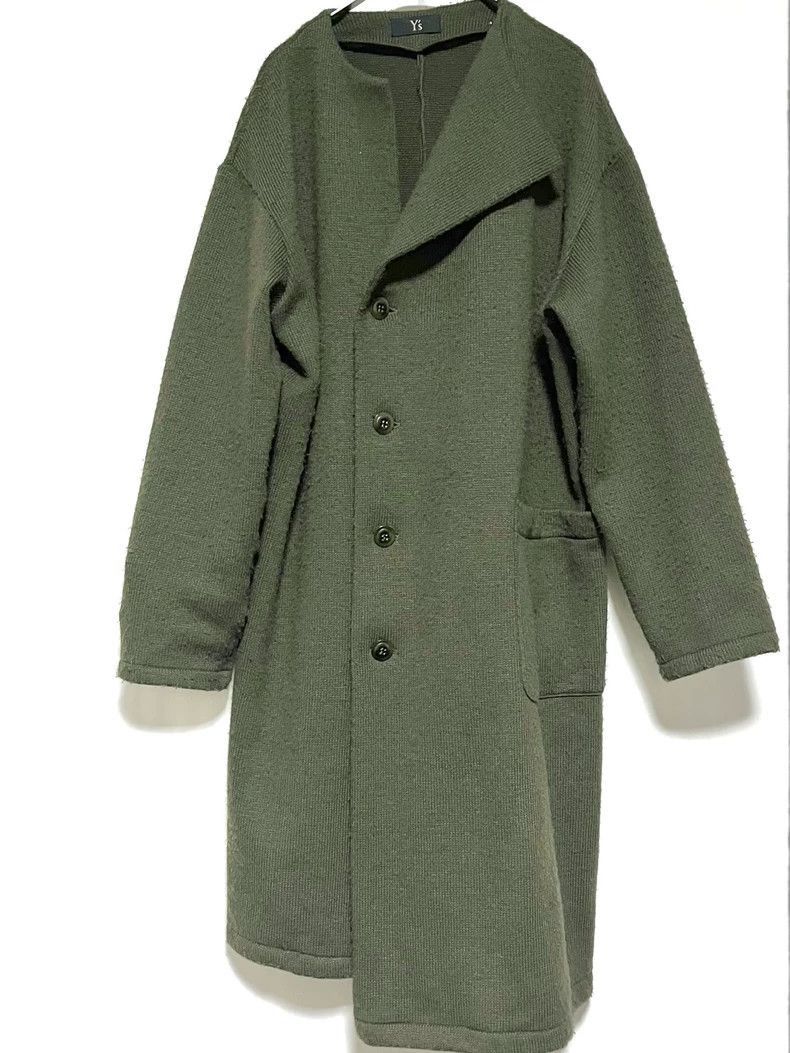 Yohji Yamamoto Yohji Yamamoto Yohji Yamamoto Y's wool coat army green Size US L / EU 52-54 / 3 - 1 Thumbnail