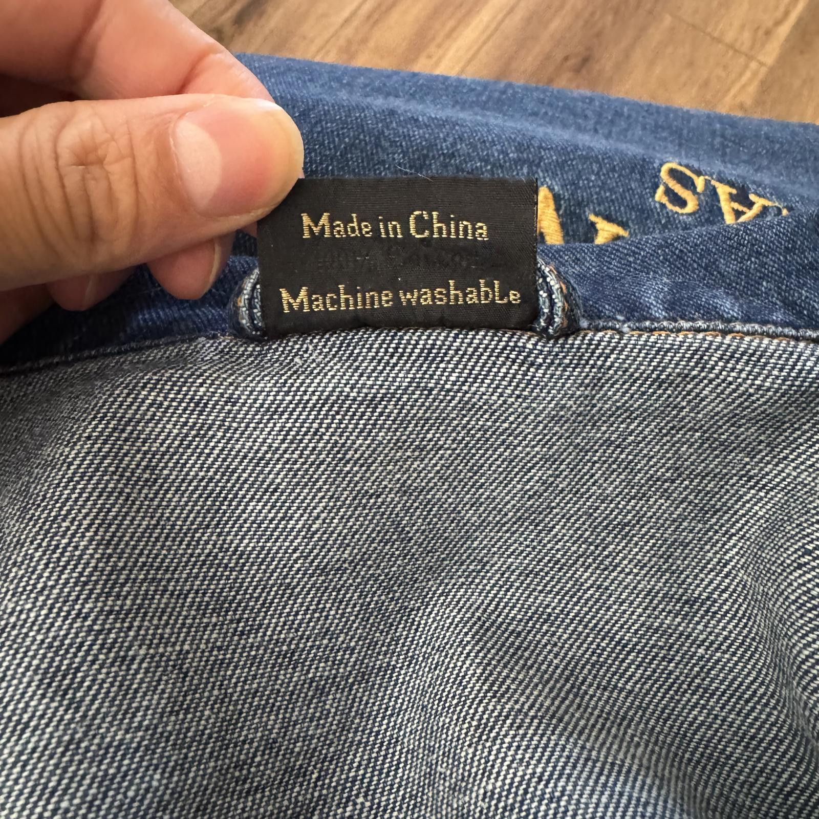 Other Vintage 90s Aladdin Las Vegas Casino Denim Jacket Size US XL / EU 56 / 4 - 12 Thumbnail