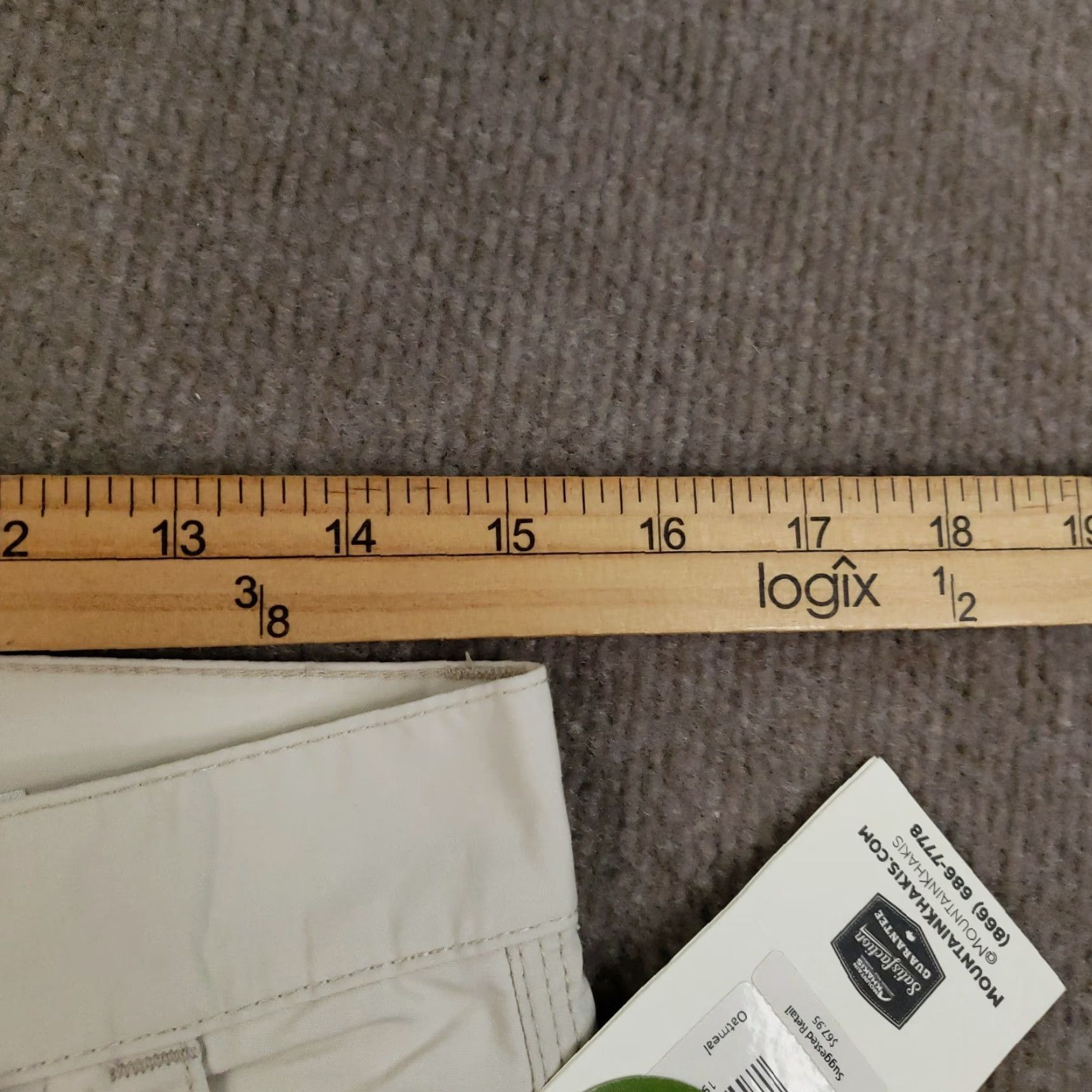 Mountain Khakis VINTAGE Mountain Khakis Shorts Mens Size 30 Beige Stretch Poplin Slim Fit Lightweight Size US 30 / EU 46 - 7 Thumbnail