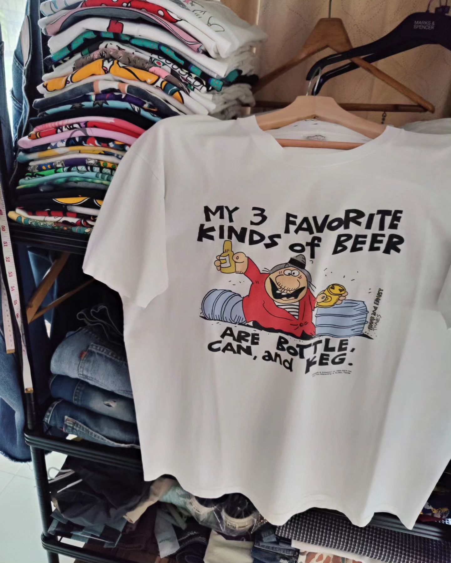 Vintage vintage 1989 Frank & Ernest Size US L / EU 52-54 / 3 - 6 Thumbnail