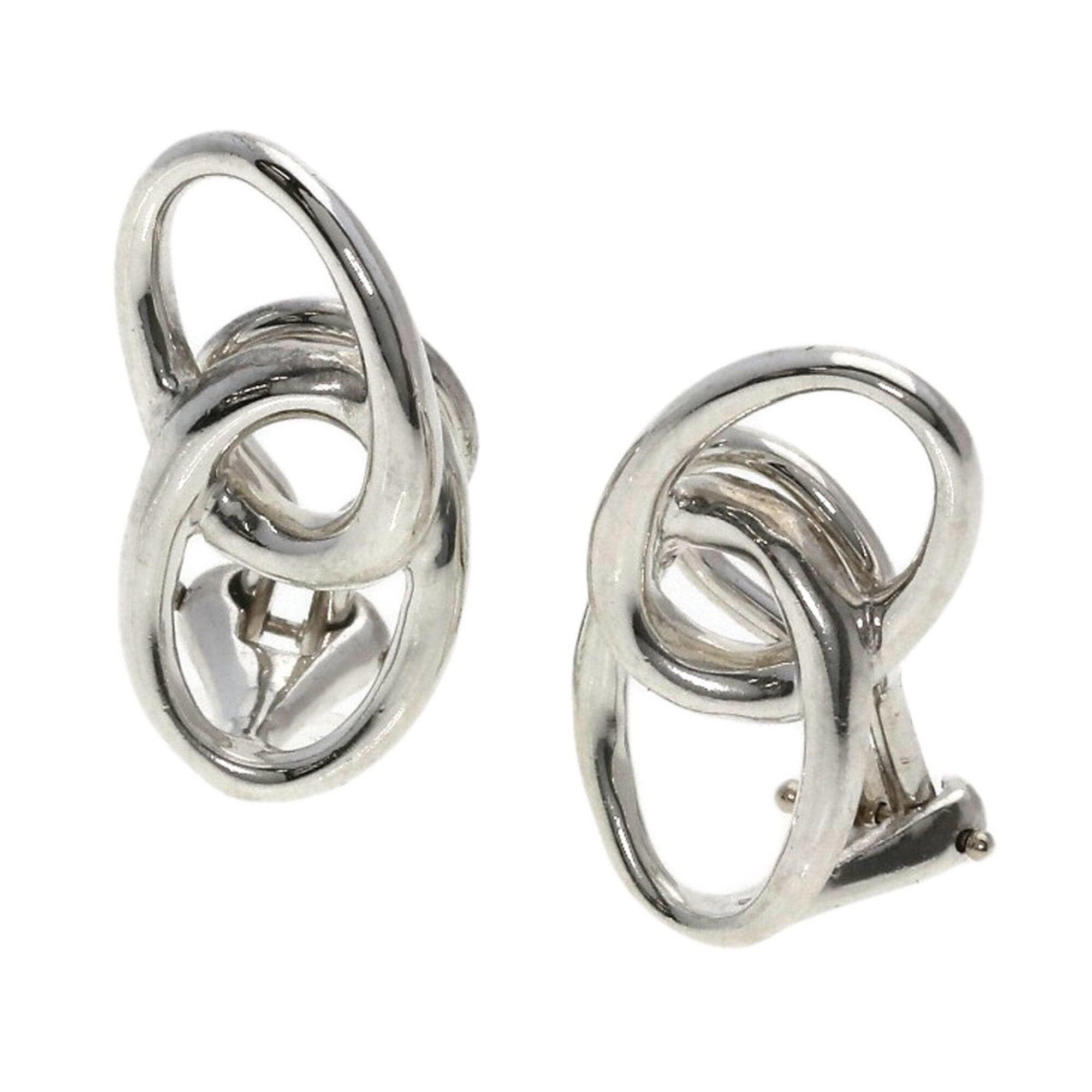 Tiffany & Co. Tiffany & Co. Double Loop Earrings, Silver, Women's. Size ONE SIZE - 1 Thumbnail