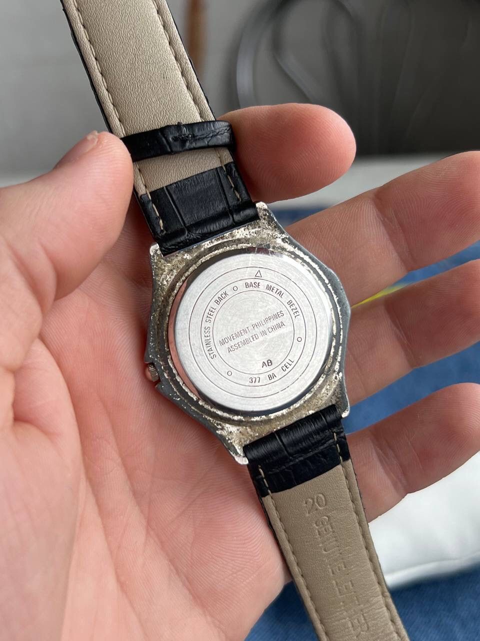 Marlboro × Vintage 90s Marlboro vintage watch racing Black Logo Racing Leather Size ONE SIZE - 11 Thumbnail