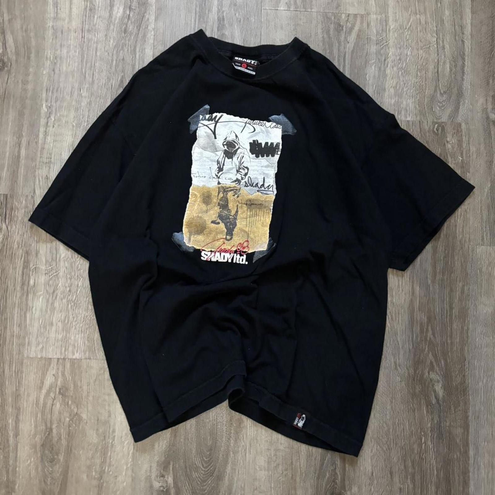 Shady Ltd Y2K Vintage Eminem Slim Shady Ltd. 2000's Rap T-Shirt 8 Mile Size US L / EU 52-54 / 3 - 1 Thumbnail