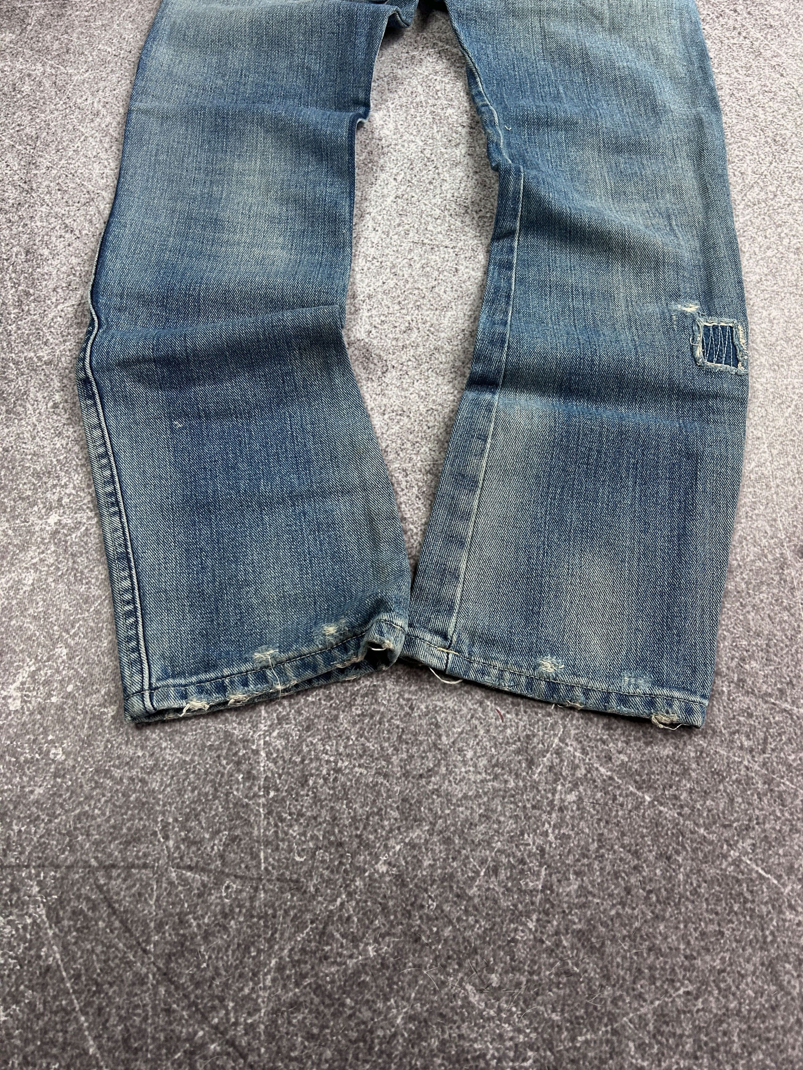 Designer 💥 HYSTERIC GLAMOUR BALENCIAGA STYLE PATCHWORK JEANS Size US 28 / EU 44 - 7 Thumbnail