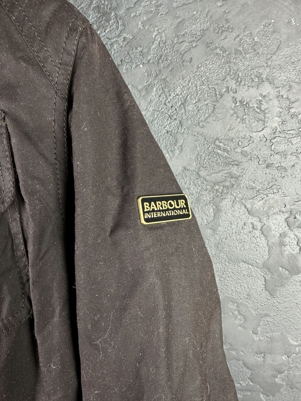 Barbour × Designer Barbour International Margate Wax Jacket Size XL / US 12-14 / IT 48-50 - 7 Thumbnail