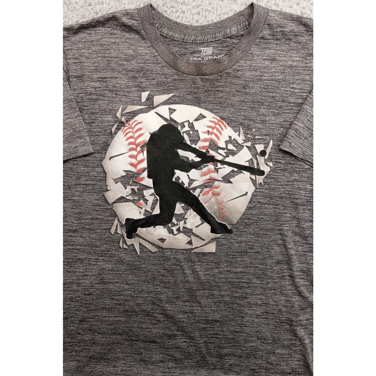 Tek Gear Tek Gear T-Shirt L Mens Baseball Activewear Sportswear Size US L / EU 52-54 / 3 - 3 Thumbnail