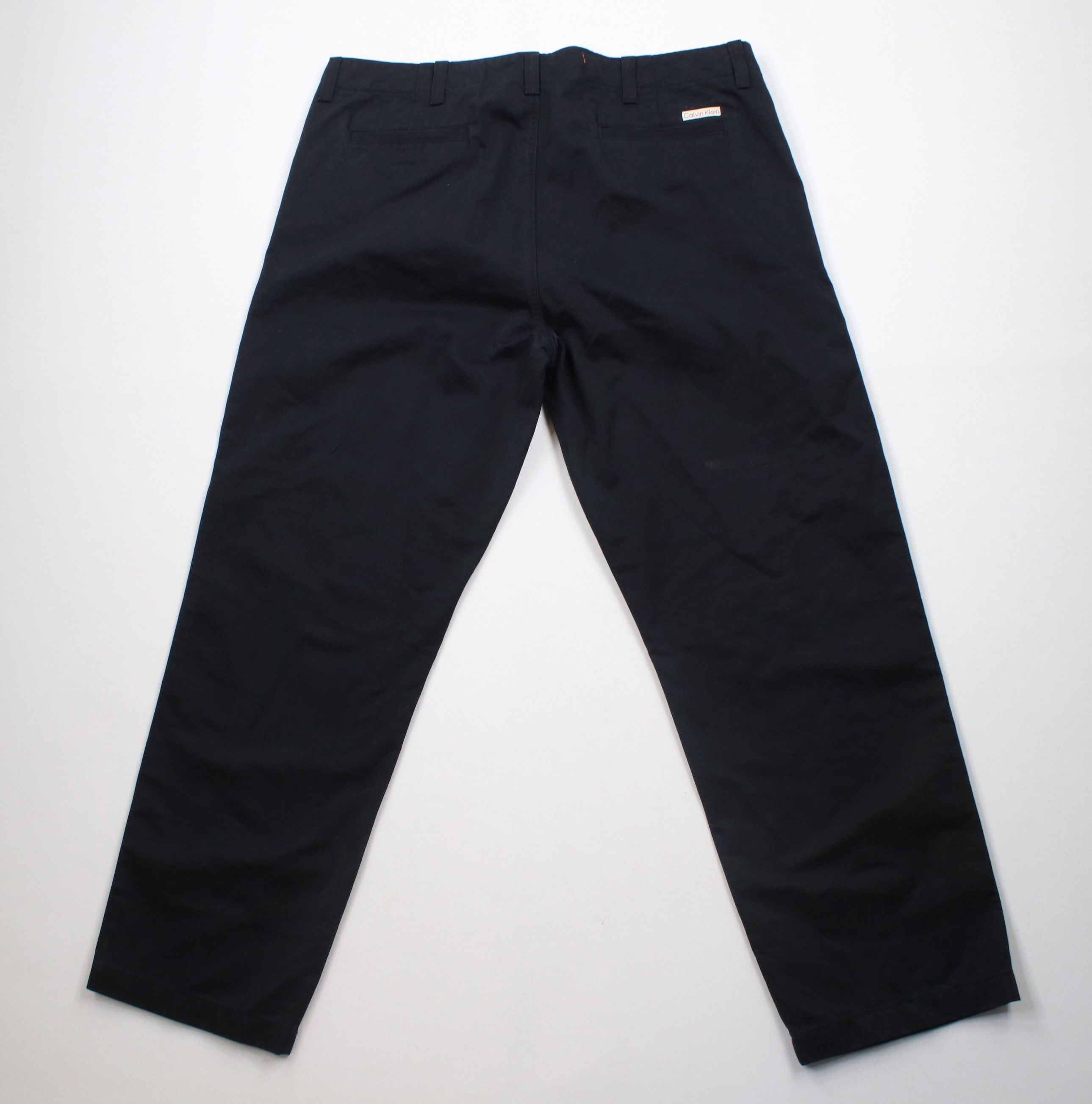 Calvin Klein × Vintage Deadstock Vintage Y2K Calvin Klein Utility Chino Pants Black Size US 40 / EU 56 - 11 Thumbnail