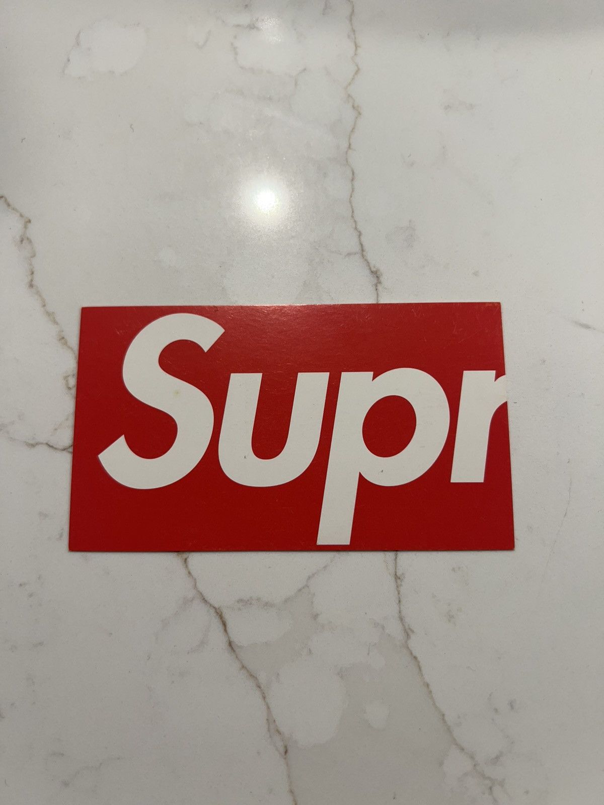 Supreme ORIGINAL Los Angeles Business Card Size ONE SIZE - 2 Thumbnail