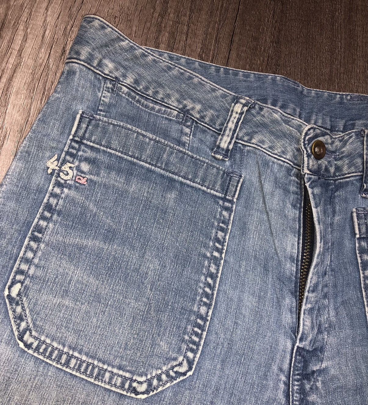 45rpm Vintage 45rpm Bush Pants Jeans Unisex Design Size US 32 / EU 48 - 3 Thumbnail