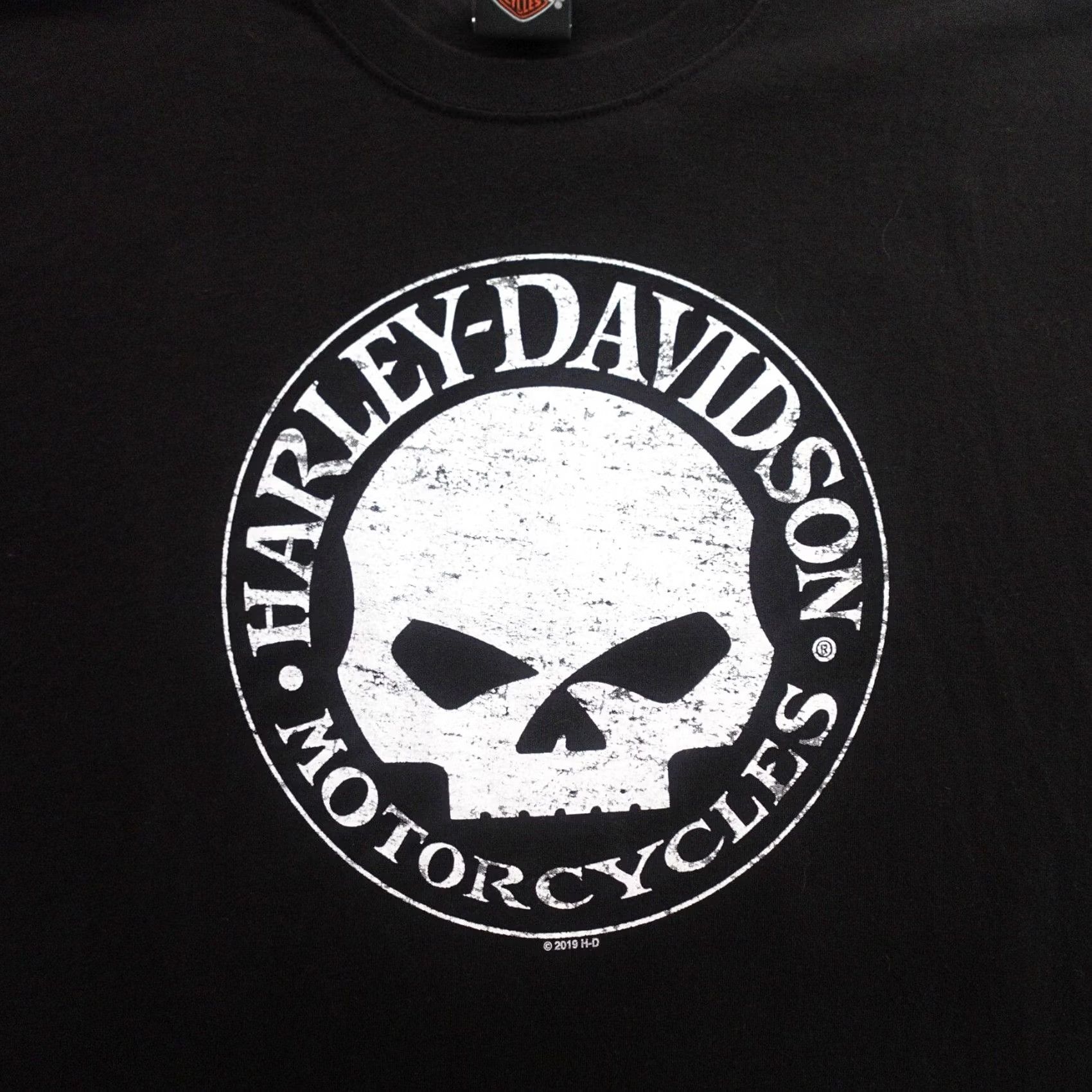 Harley Davidson Harley-Davidson T-Shirt Harley-Davidson Shirt 2XL Black Mens Short Sleeve Vintage Rocker Canoga Park Tshirt Size US XXL / EU 58 / 5 - 3 Thumbnail