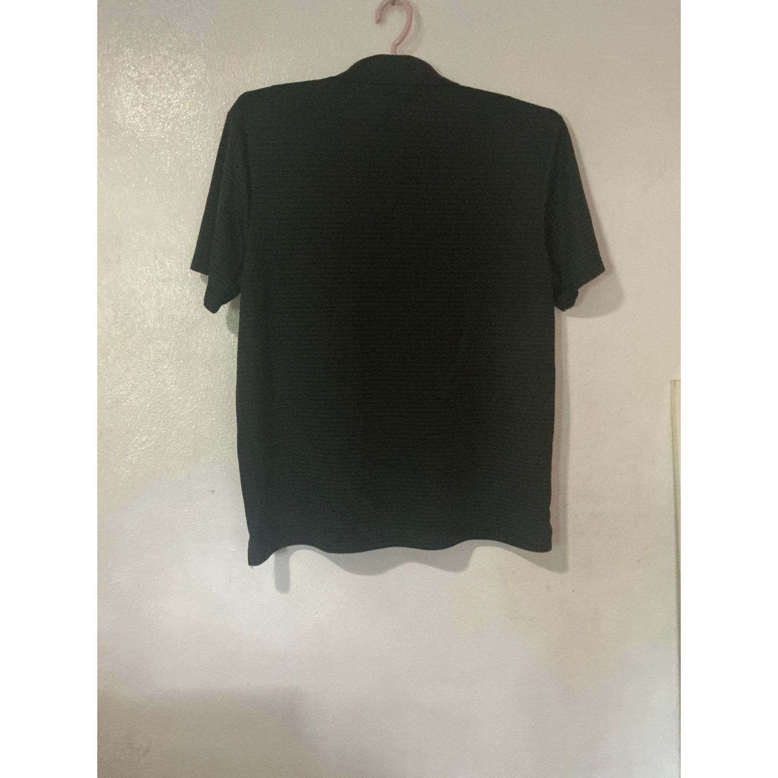 Perry Ellis PERRY ELLIS BLACK STIPE POLO SIZE XL Size US XL / EU 56 / 4 - 3 Thumbnail
