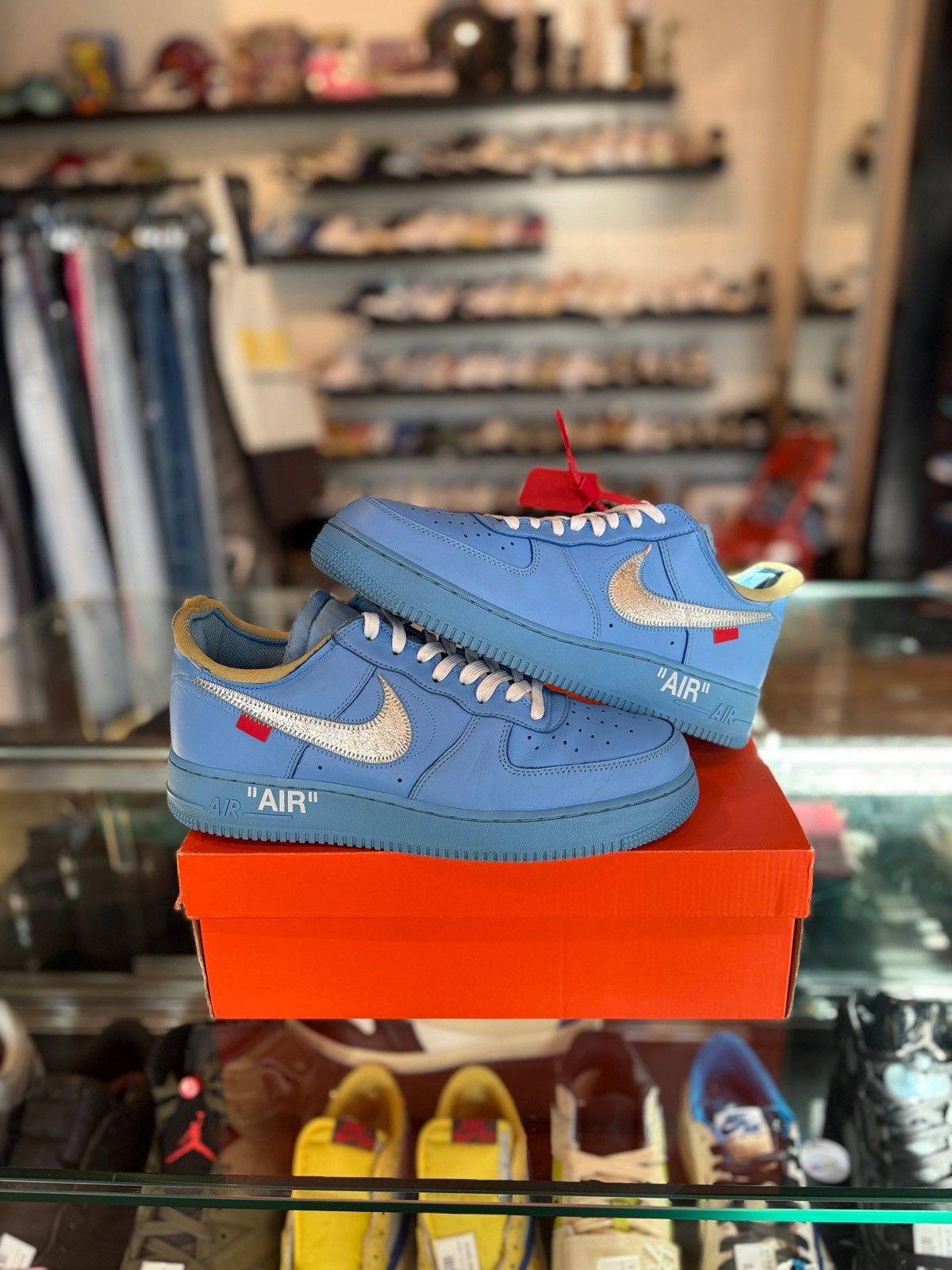 Nike × Off-White Air Force 1 Off-White MCA UNC Blue Clean RB Size 10.5 Size US 10.5 / EU 43-44 - 1 Thumbnail