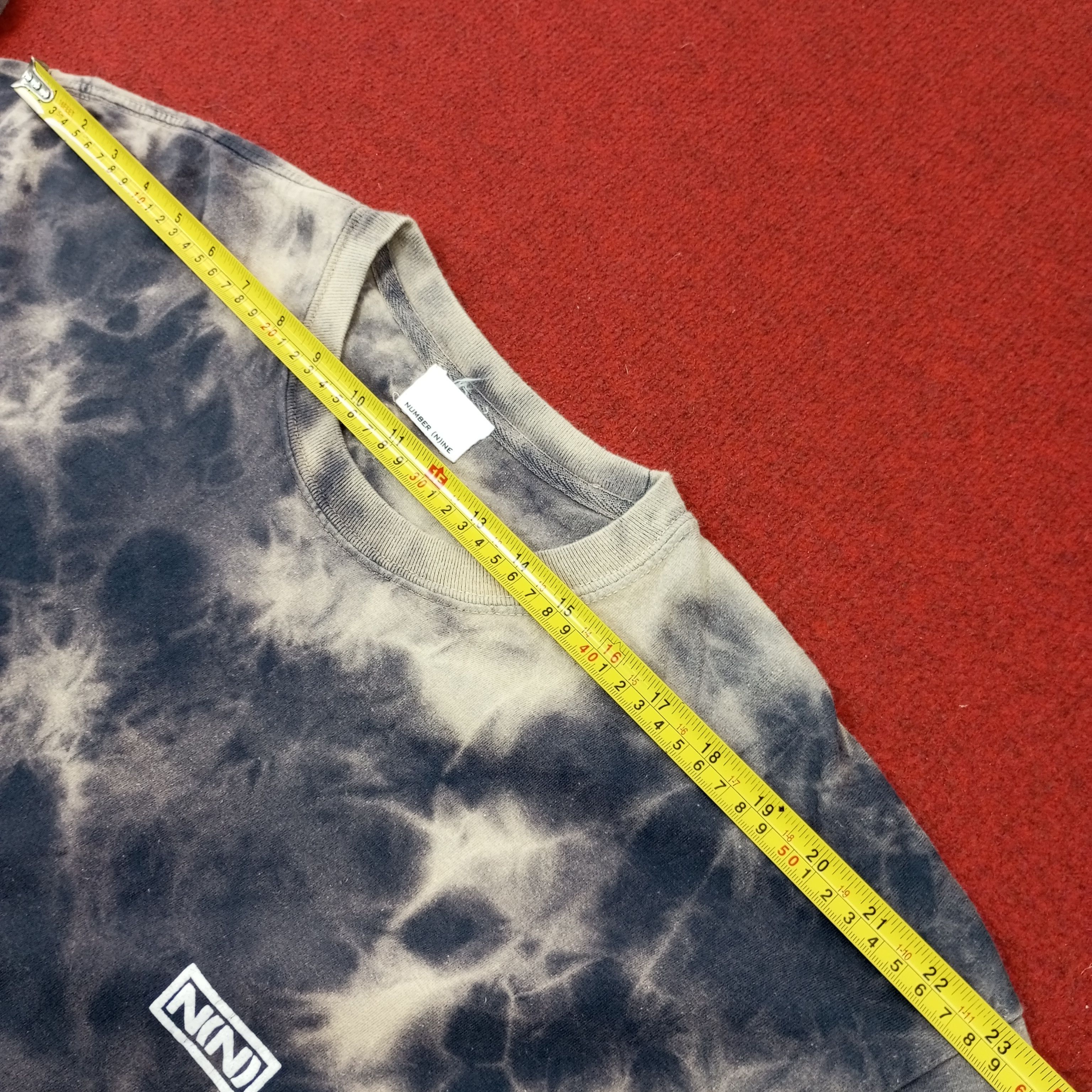 Japanese Brand × Number (N)ine × Vintage Number Nine Japanese Brand Long Sleeve Tshirt c219n15 Size US XL / EU 56 / 4 - 8 Thumbnail