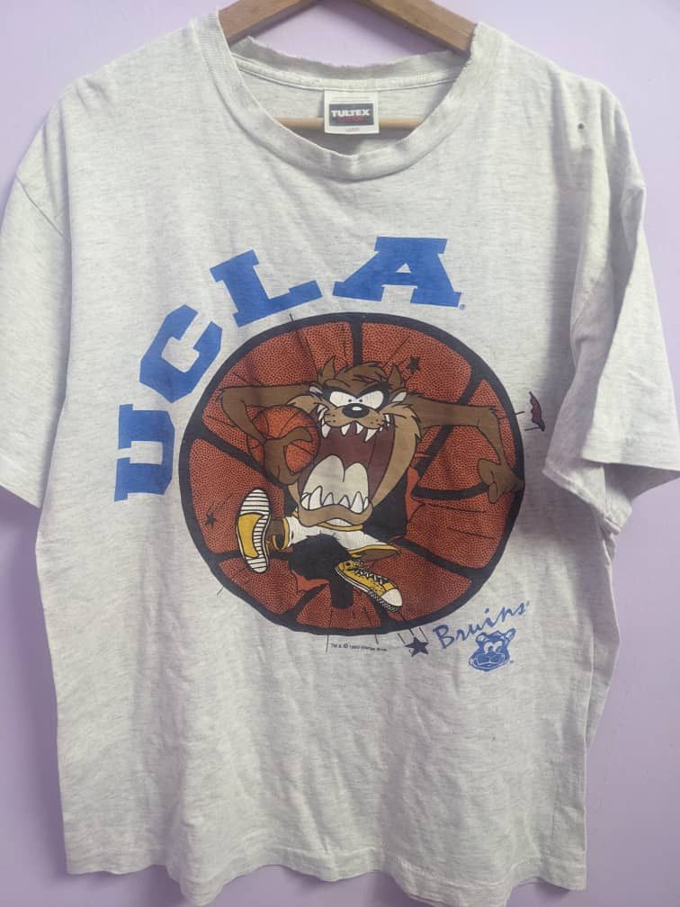 Vintage VINTAGE 90s UCLA BRUINS TASMANIAN DEVILS Size US L / EU 52-54 / 3 - 1 Thumbnail