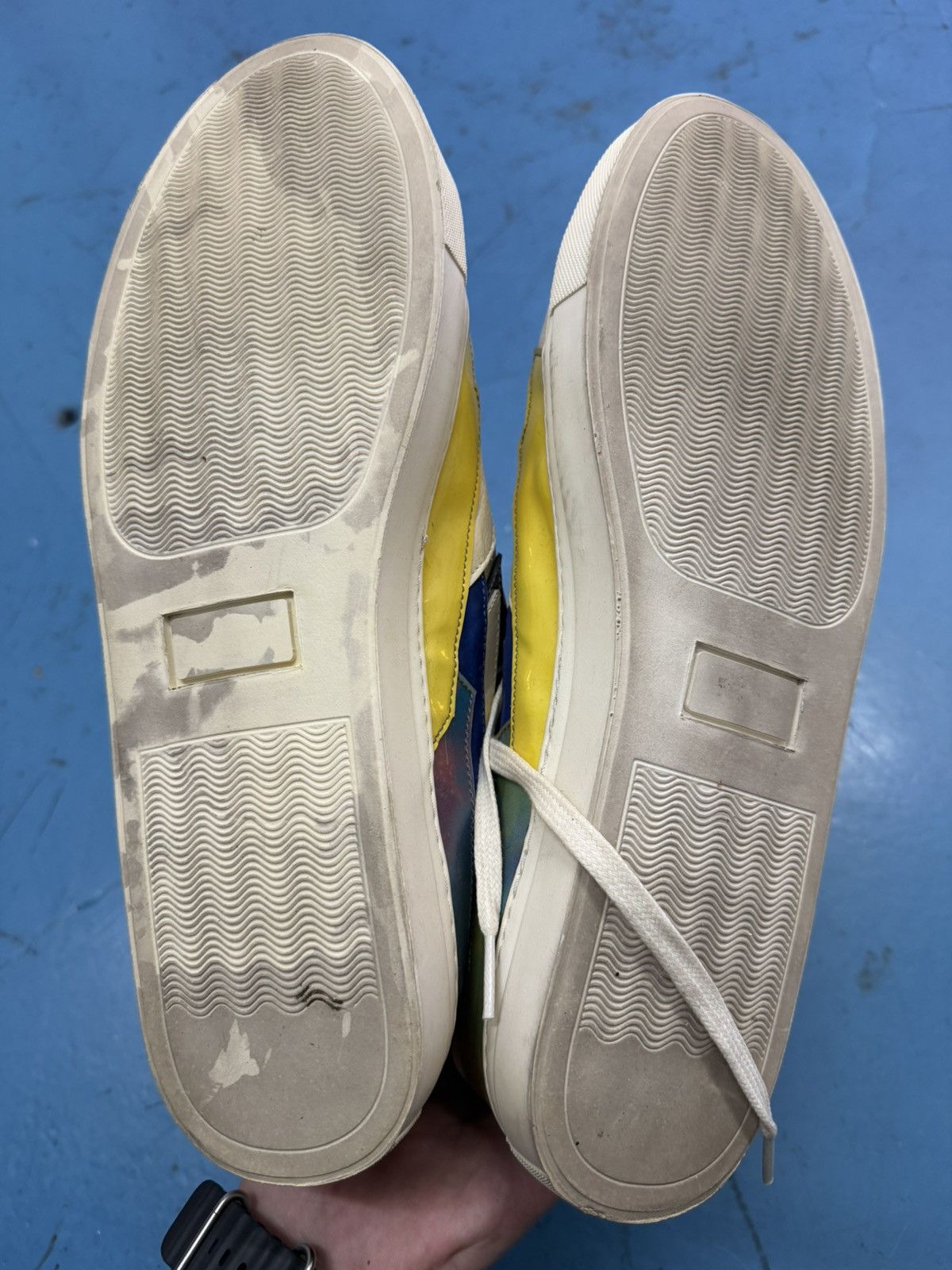 Raf Simons RAF SIMONS SS13 HOLOGRAPHIC SNEAKERS Size US 12 / EU 45 - 8 Thumbnail