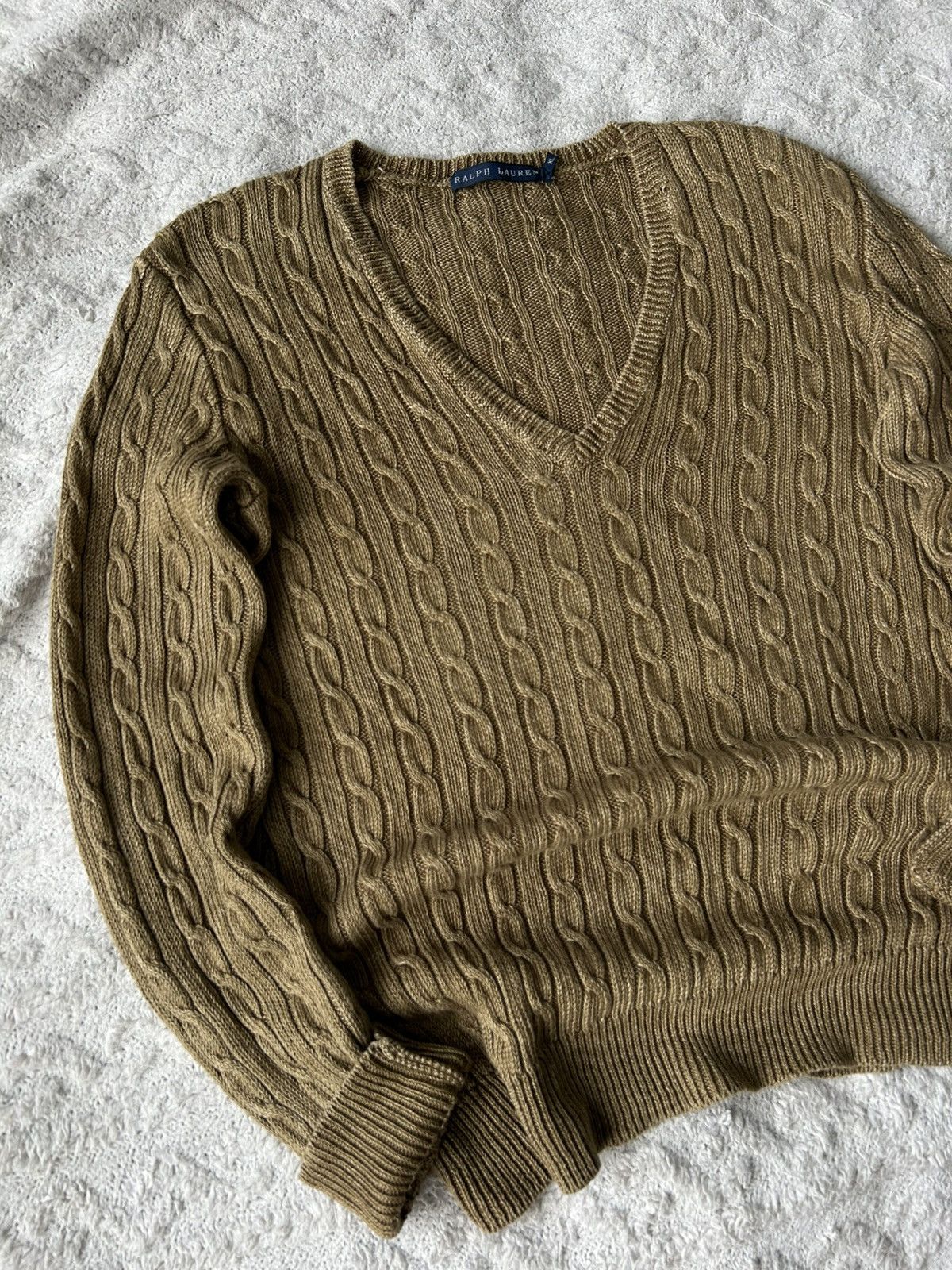 Polo Ralph Lauren Vintage PRL knit sweater polo Ralph Lauren X-Large Size XL / US 12-14 / IT 48-50 - 6 Thumbnail
