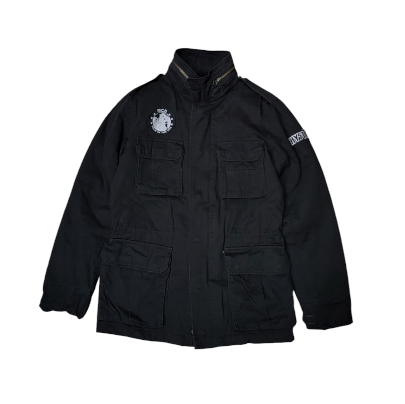 MASTERMIND × HYSTERIC GLAMOUR M-65 ブラック MASTERMIND × HYSTERIC GLAMOUR M-65 ブラック