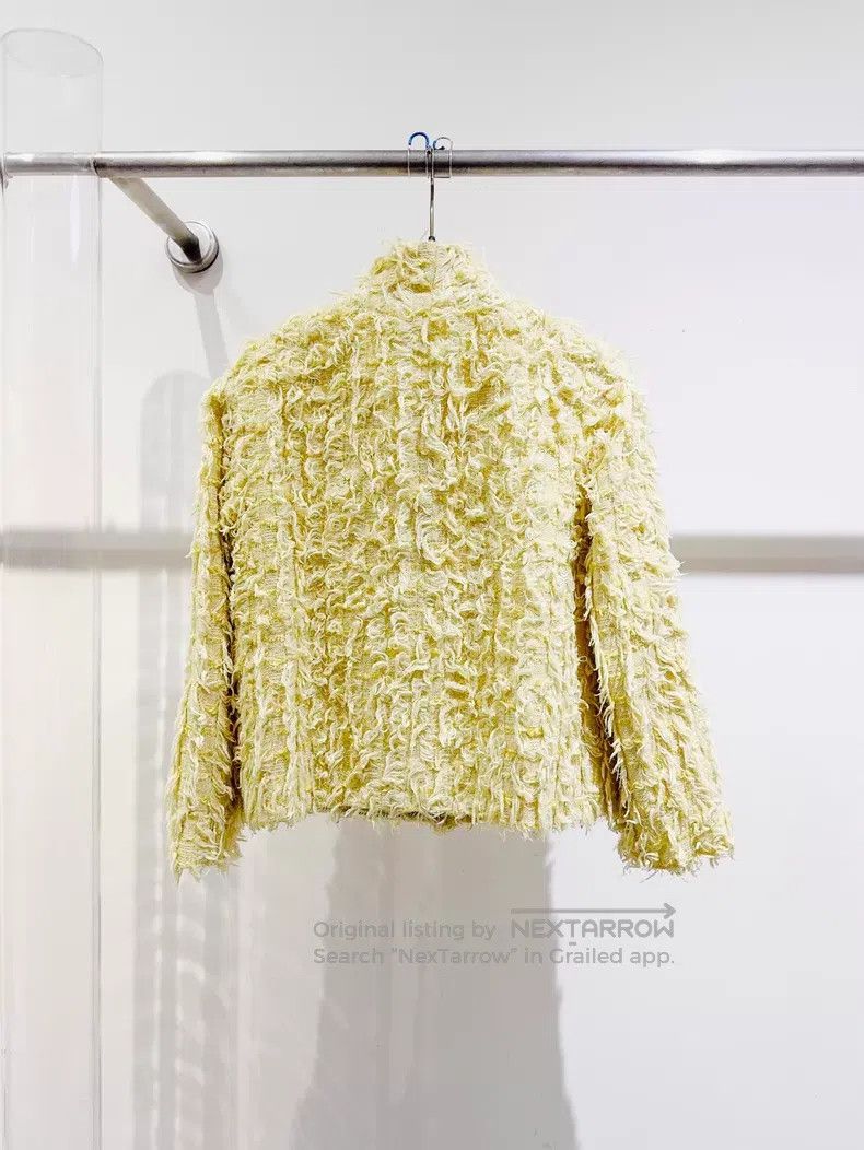 Chanel Chanel Chicken yellow tassel coat Size XXS / US 00 / IT 34 - 4 Thumbnail