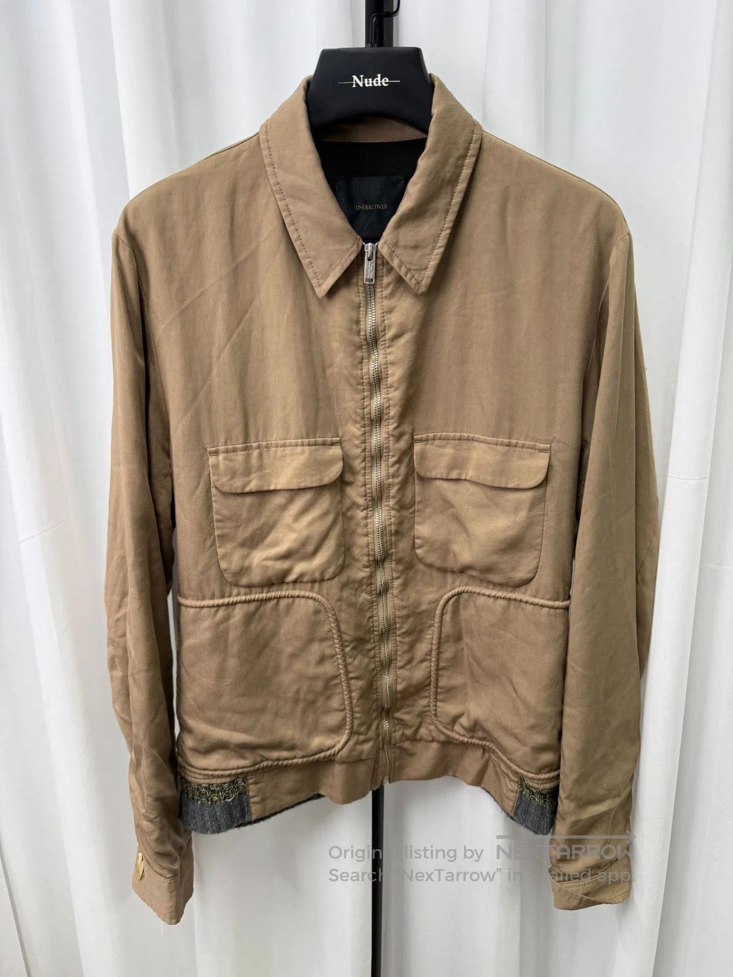 Undercover UNDERCOVER Fleece Tencel Pocket Jacket. Size US L / EU 52-54 / 3 - 1 Thumbnail