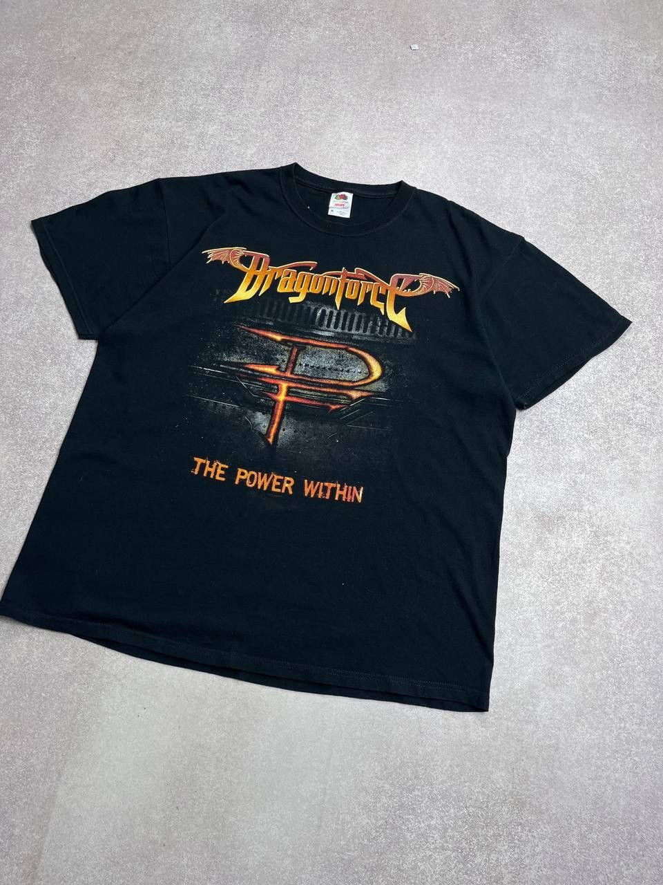 Band Tees × Vintage Vintage Dragonforce The Power Within Boxy T-shirt Y2K XL Size US XL / EU 56 / 4 - 2 Thumbnail