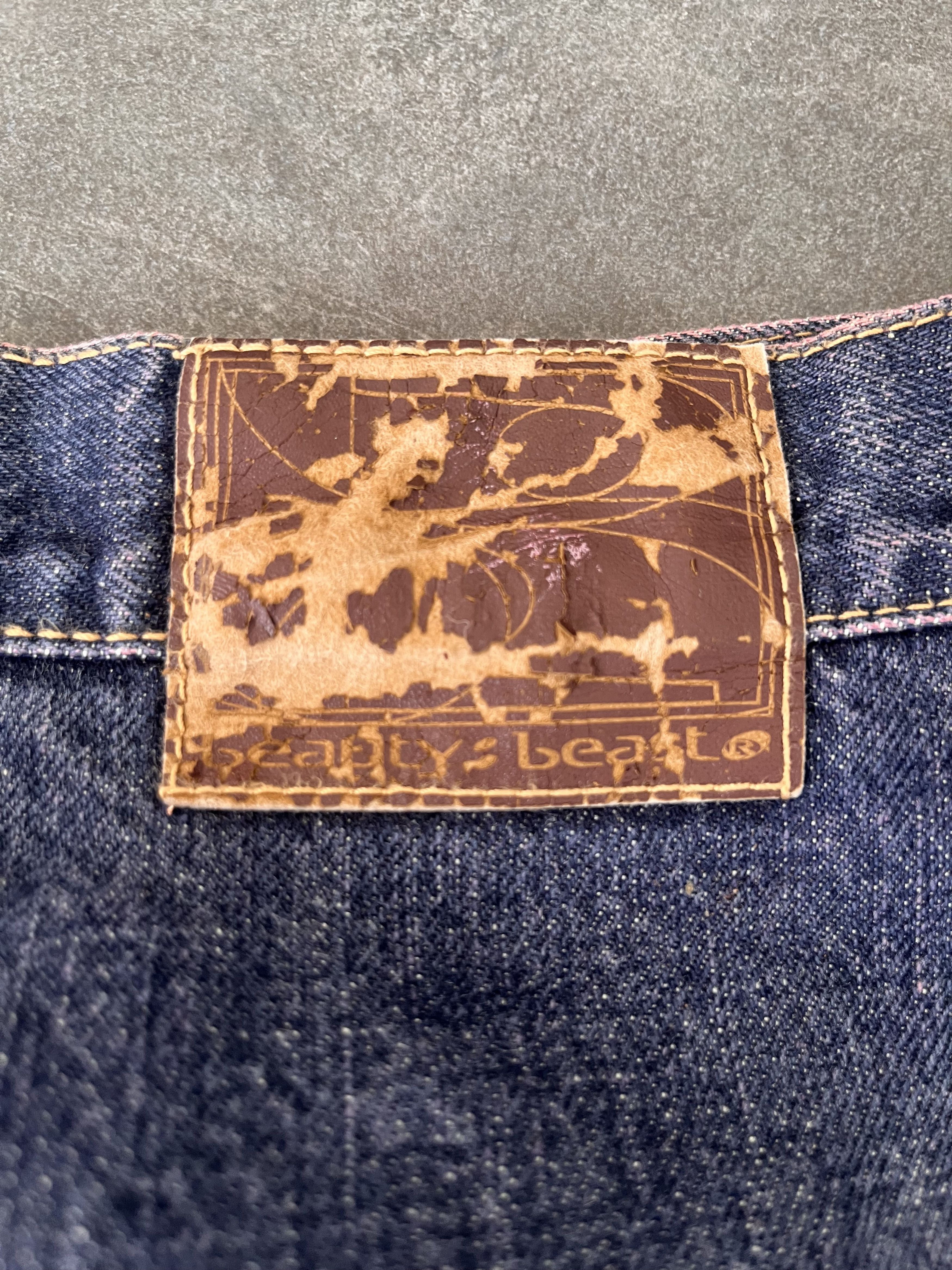Beauty Beast beauty beast men denim rare designer japan baggy style Size US 31 - 4 Thumbnail