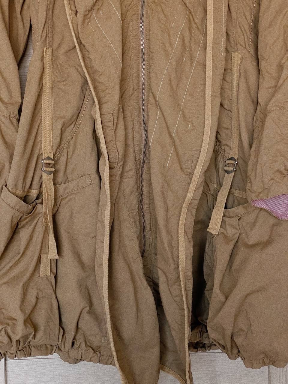 Marithe + Francois Girbaud Marithé + François Girbaud Avant Garde Trench Coat Beige Size L / US 10 / IT 46 - 8 Thumbnail