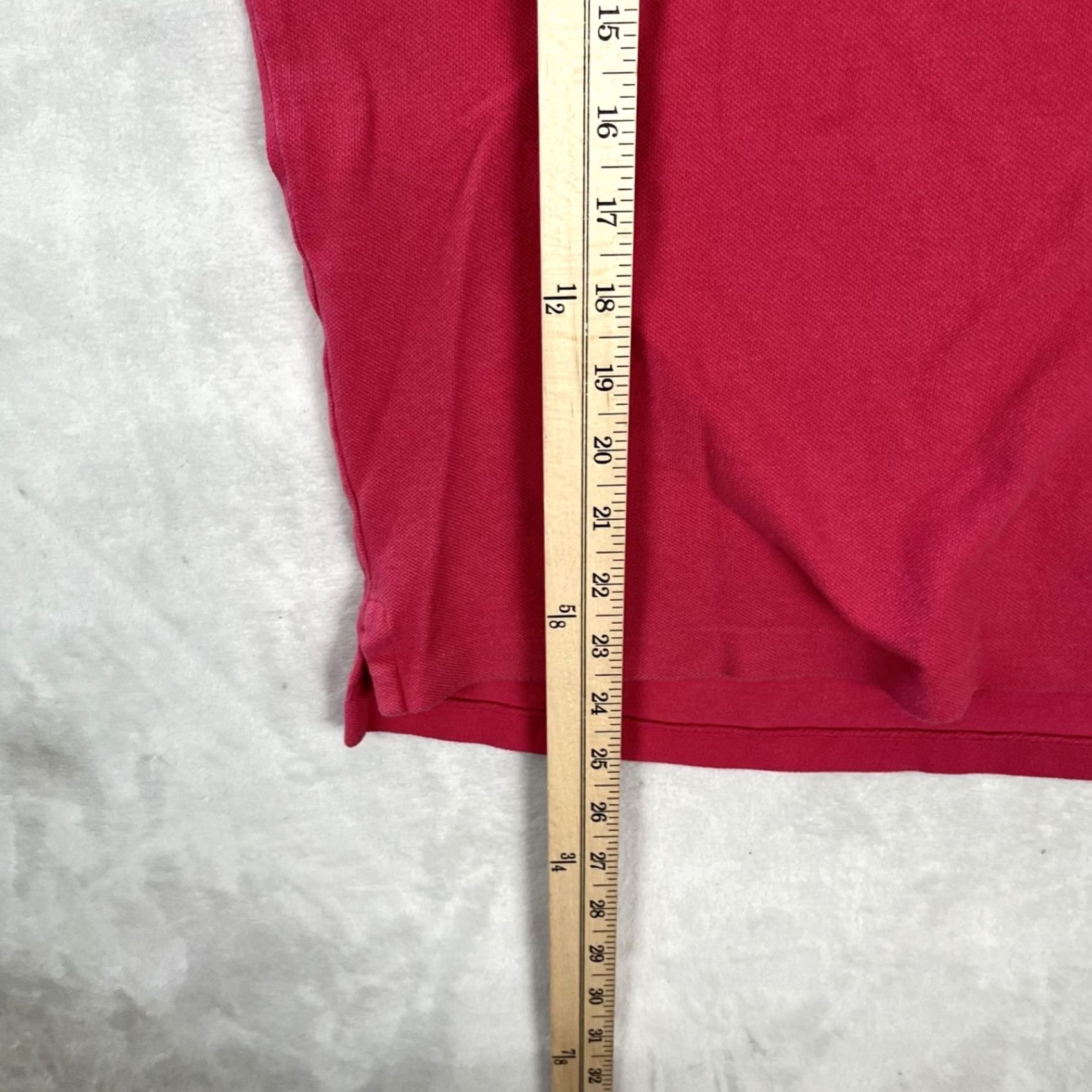 Polo Ralph Lauren Polo Ralph Lauren Polo Shirt Mens Medium Pink White Pony Logo Shirt Size US M / EU 48-50 / 2 - 5 Thumbnail
