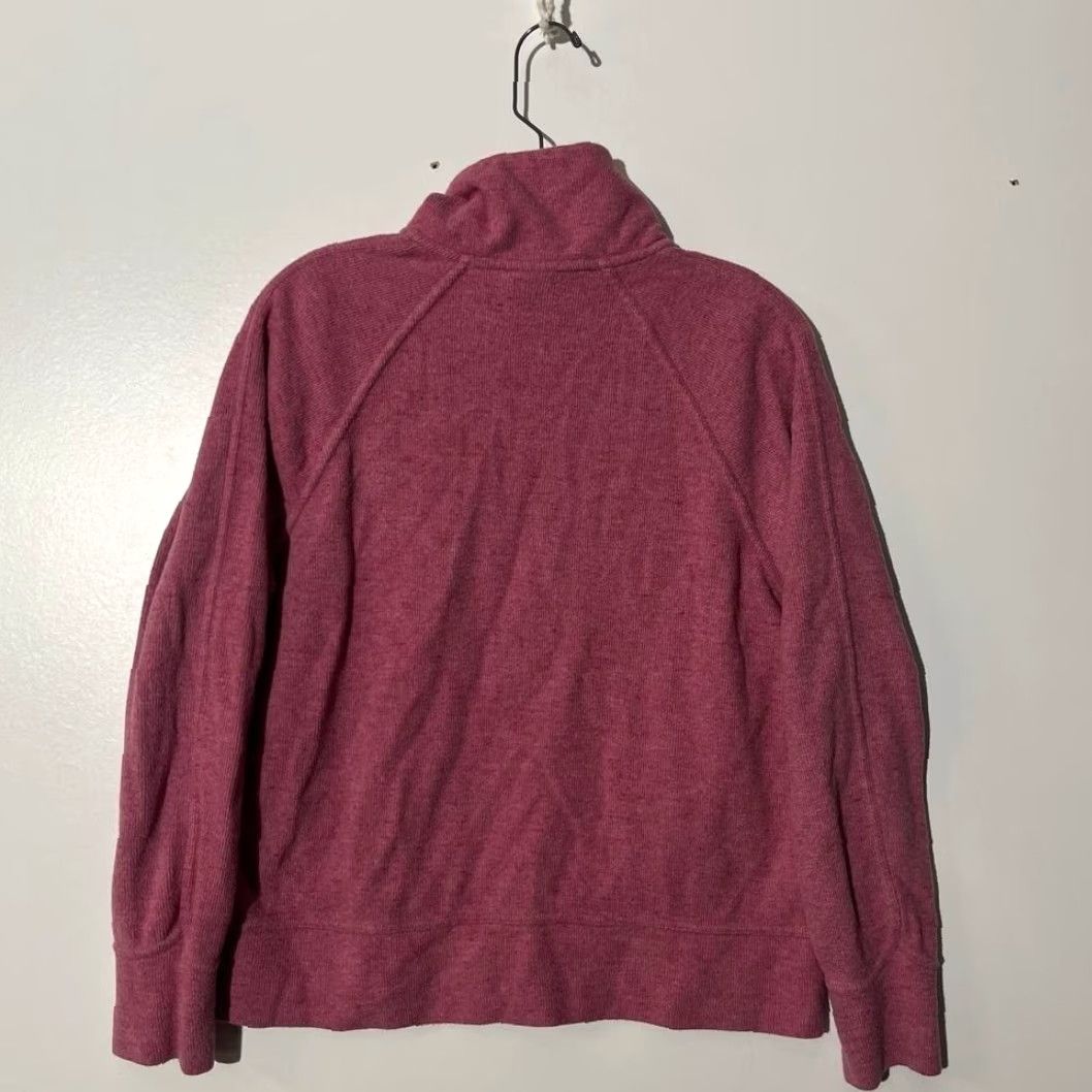 Nike Nike Berry Red Athletic Training Quarter Zip Pullover Sweater Women M Size M / US 6-8 / IT 42-44 - 5 Thumbnail