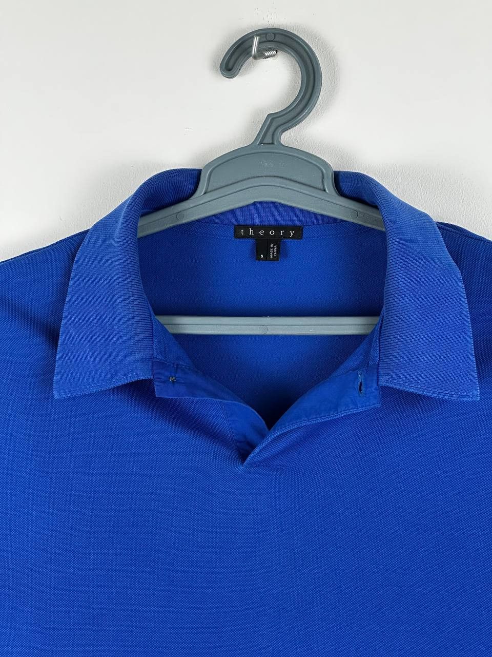 Theory Theory Blue Basic Polo Shirt Size US S / EU 44-46 / 1 - 4 Thumbnail