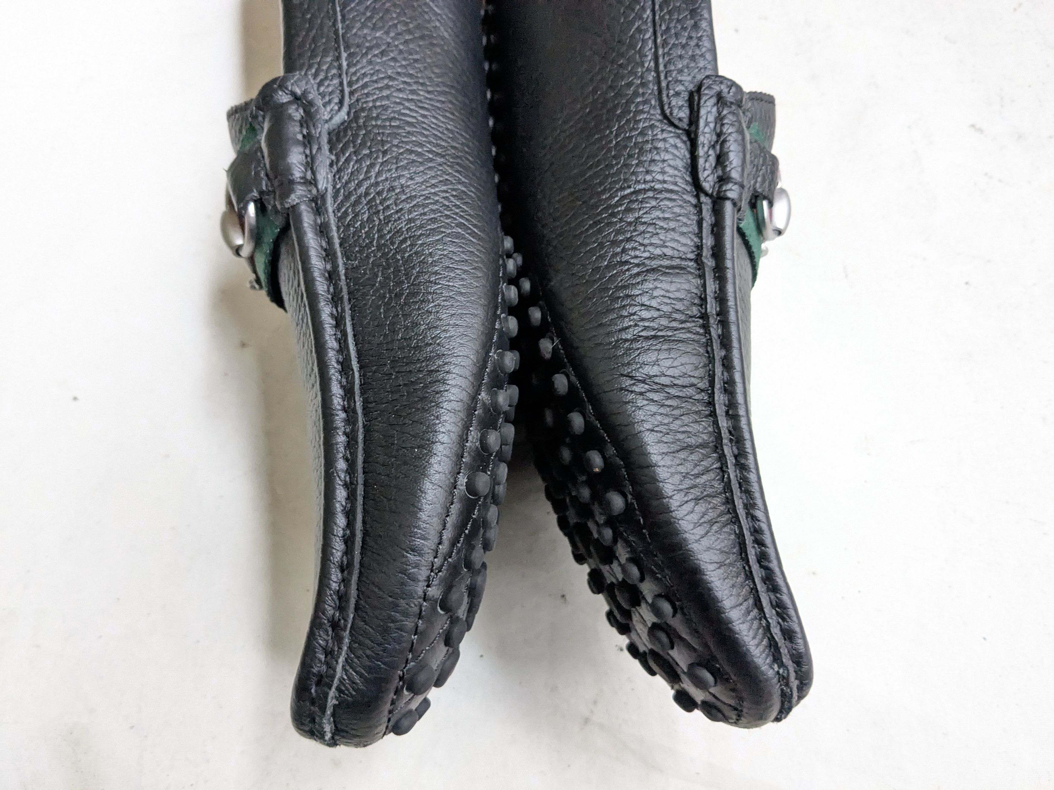 Gucci Gucci Horsebit Driving Loafers Black Leather 9 Slip On Size US 9 / EU 42 - 5 Thumbnail