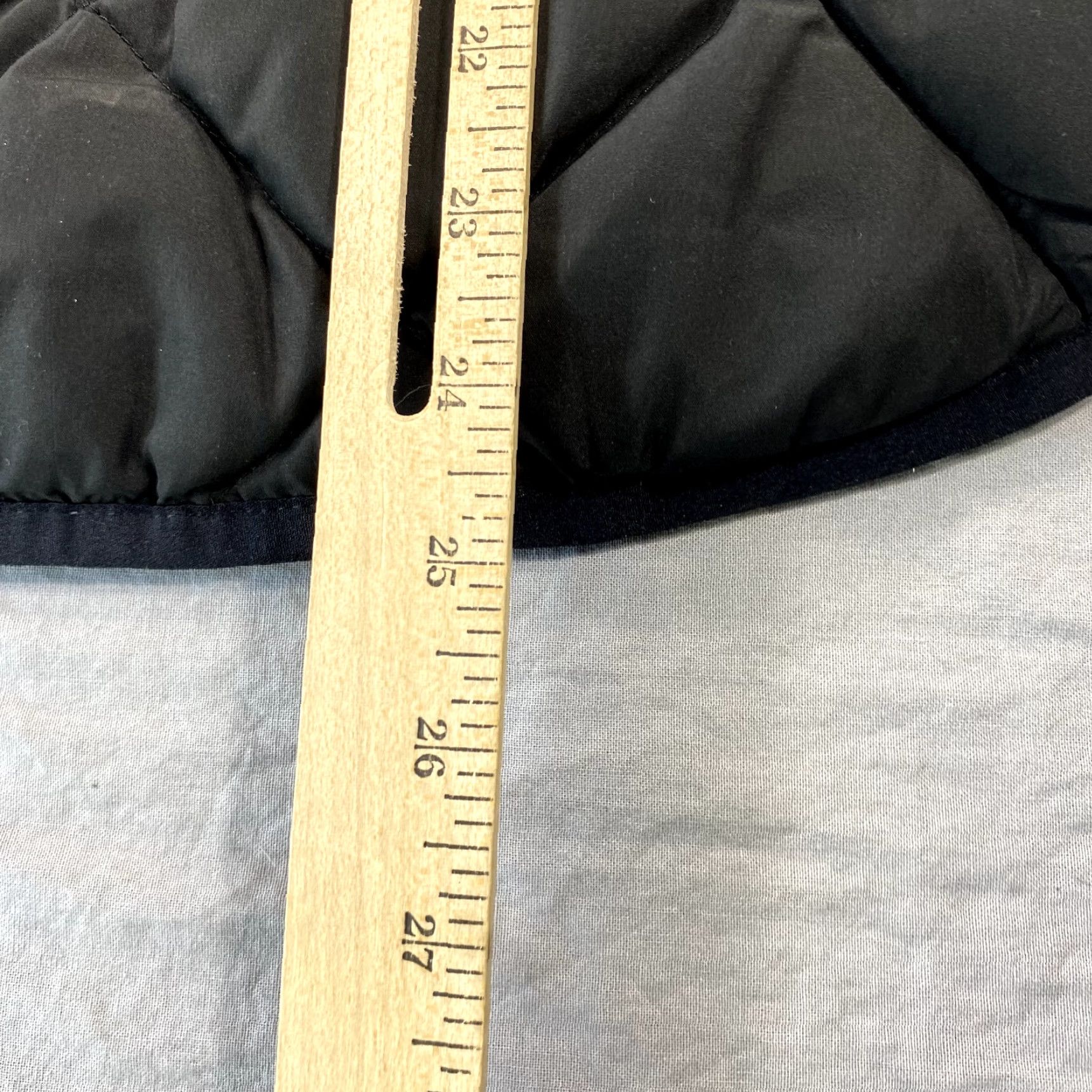 J.Crew J.CREW Vest Womens XXS Black Down Fill Puffer Jacket Full Zip Pockets Quilted Size XXS / US 00 / IT 34 - 5 Thumbnail