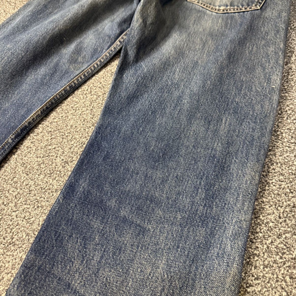 Levi's Vintage Clothing 90s Levis 501 Distressed Aging Mud Denim W31 Made in USA Size US 31 - 10 Thumbnail