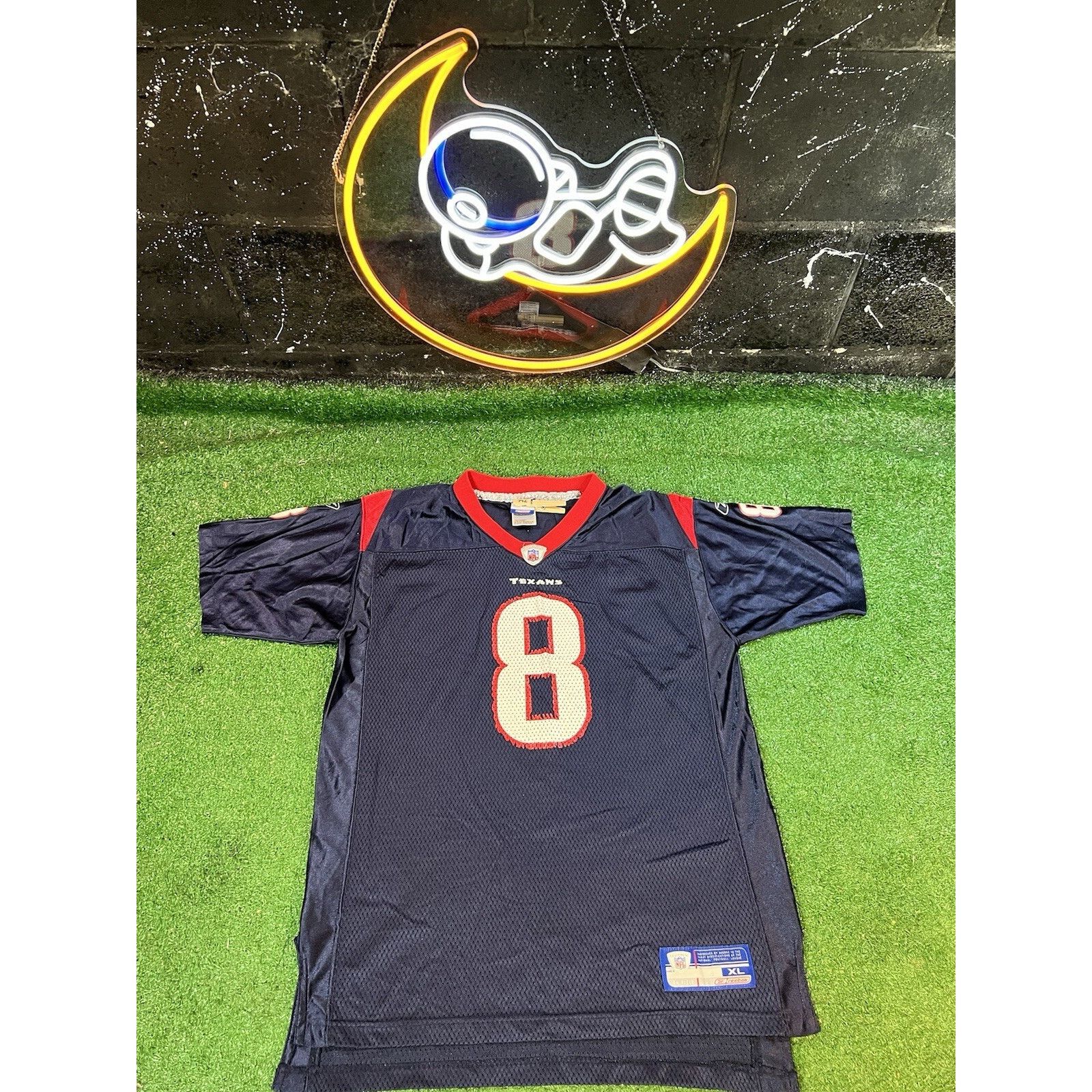 Reebok Reebok Houston Texans David Carr #8 Jersey Mens S Size US S / EU 44-46 / 1 - 1 Thumbnail