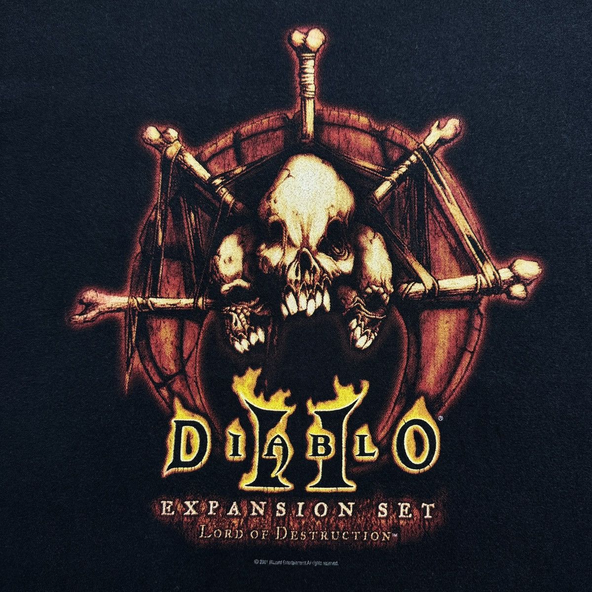 Playstation Diablo 2 Lord of Destruction Expansion Set video game promo Size US L / EU 52-54 / 3 - 3 Thumbnail