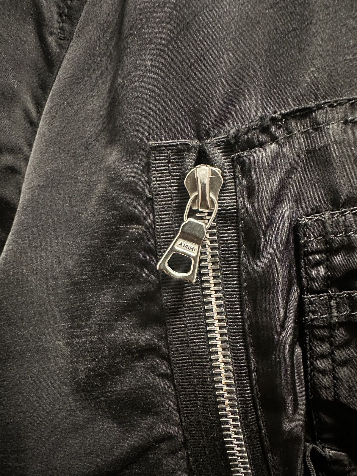 Amiri Amiri Reversible Denim Bomber Jacket Size US L / EU 52-54 / 3 - 9 Thumbnail