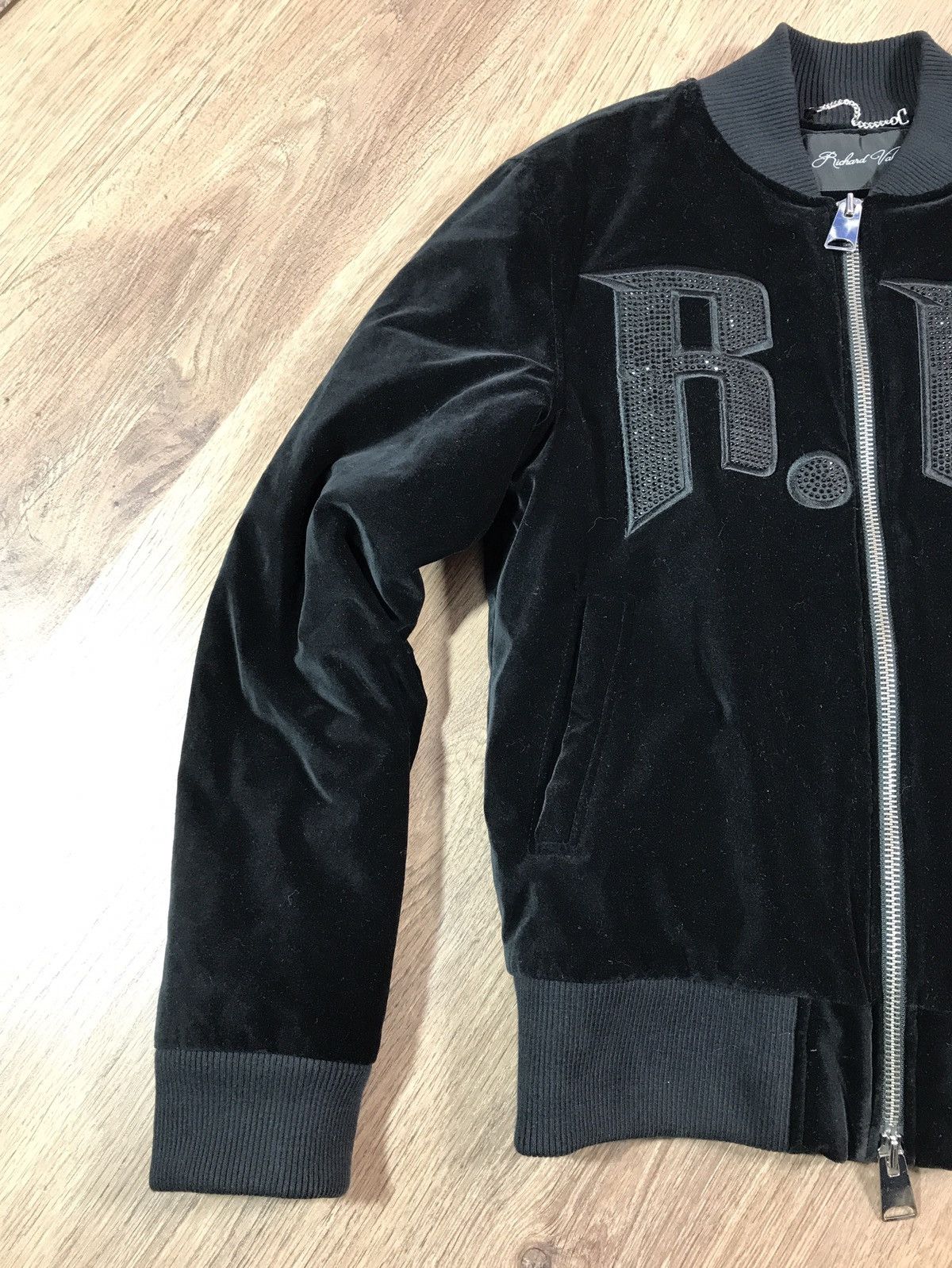 Other Richard Valentine Bomber Manley Velours Noir Size US M / EU 48-50 / 2 - 3 Thumbnail