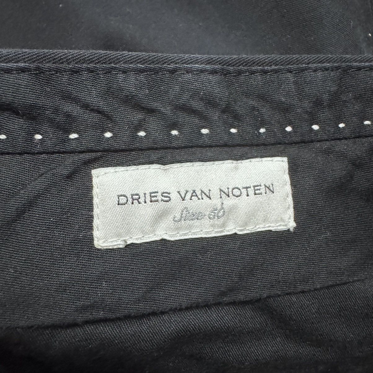 Dries Van Noten Dries Van Noten Black Pleated Baggy Pants Size US 32 / EU 48 - 22 Thumbnail