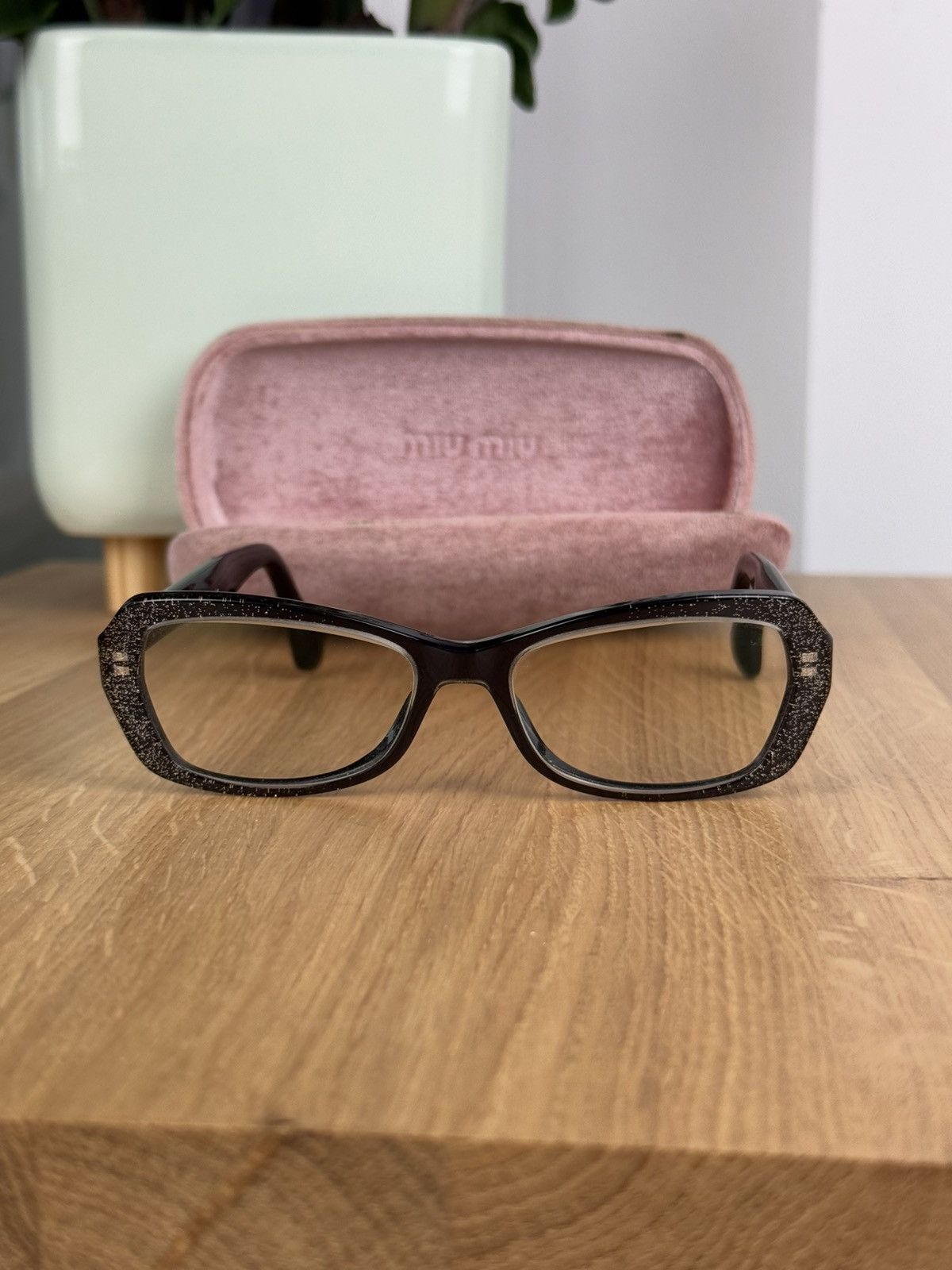Miu Miu × Prada Lens Logo Miu Miu Glasses Size ONE SIZE - 3 Thumbnail