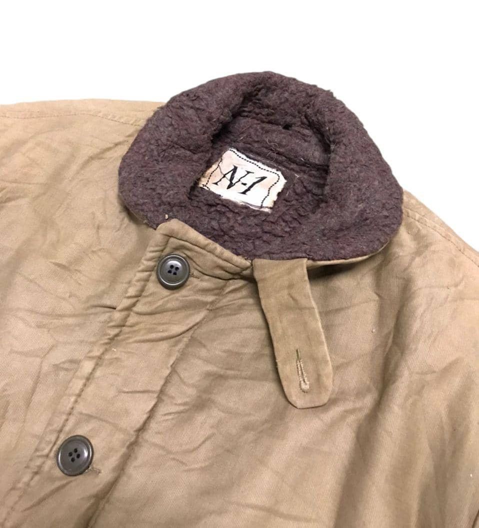 Vintage Vintage N-1 Khaki Jacket Size US XL / EU 56 / 4 - 3 Thumbnail