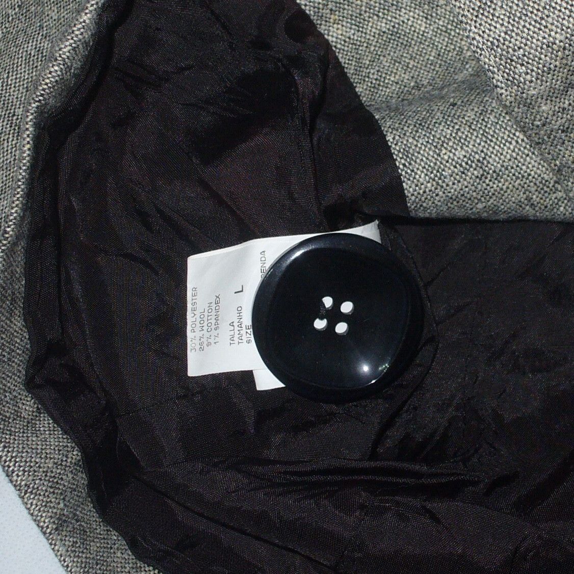 Other Spanish vintage grey blazer Size L / US 10 / IT 46 - 3 Thumbnail