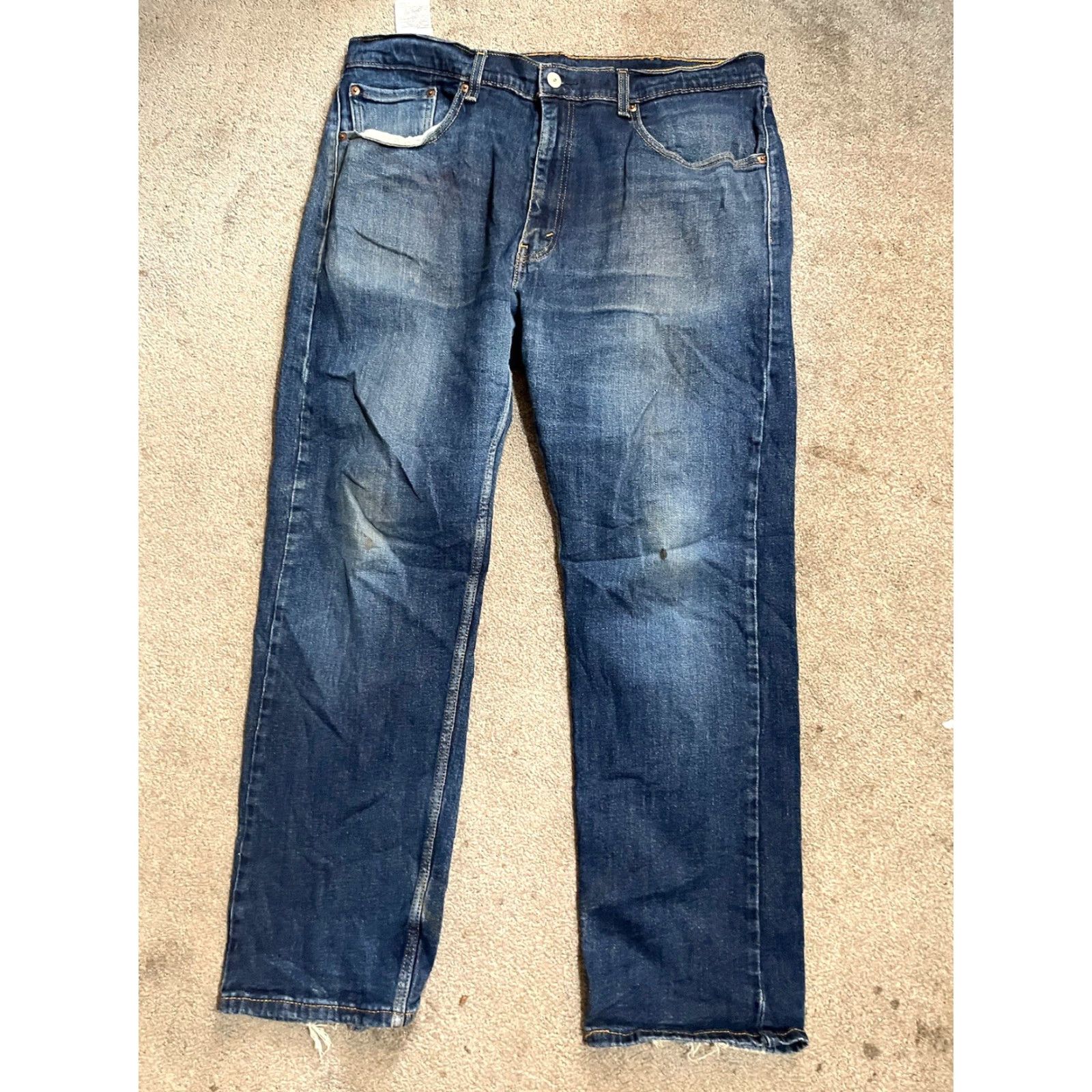 Levi's VINTAGE Levi's 505 Jeans Regular Denim Blue 38x30 Men's Jeans Size US 38 / EU 54 - 3 Thumbnail