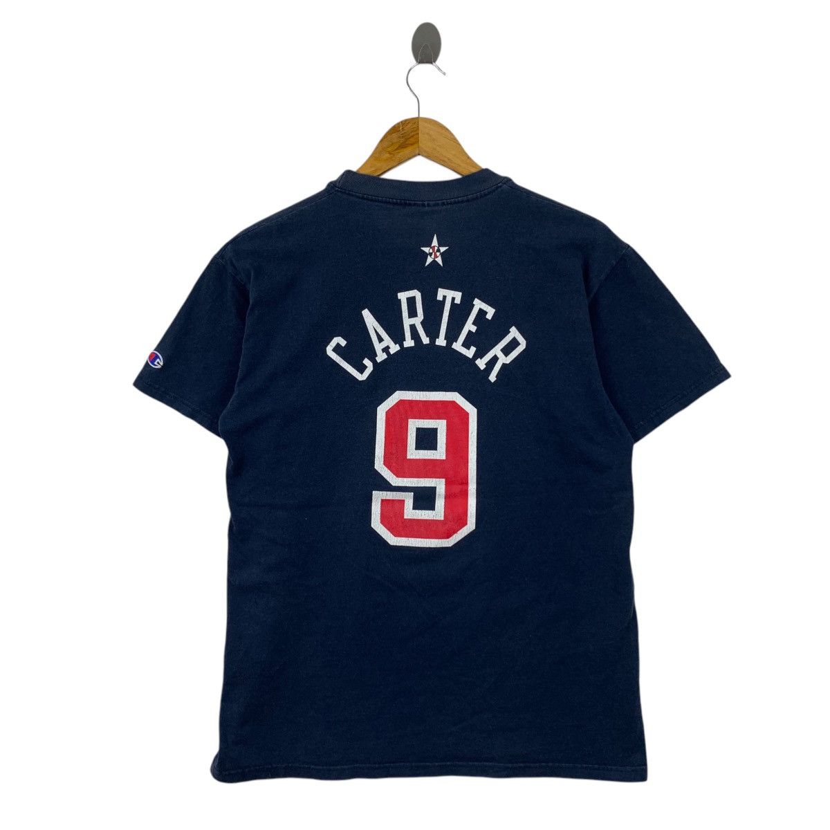 Champion Vintage CARTER 9 USA x CHAMPION Basketball Logo Print Shirt Size US M / EU 48-50 / 2 - 1 Thumbnail