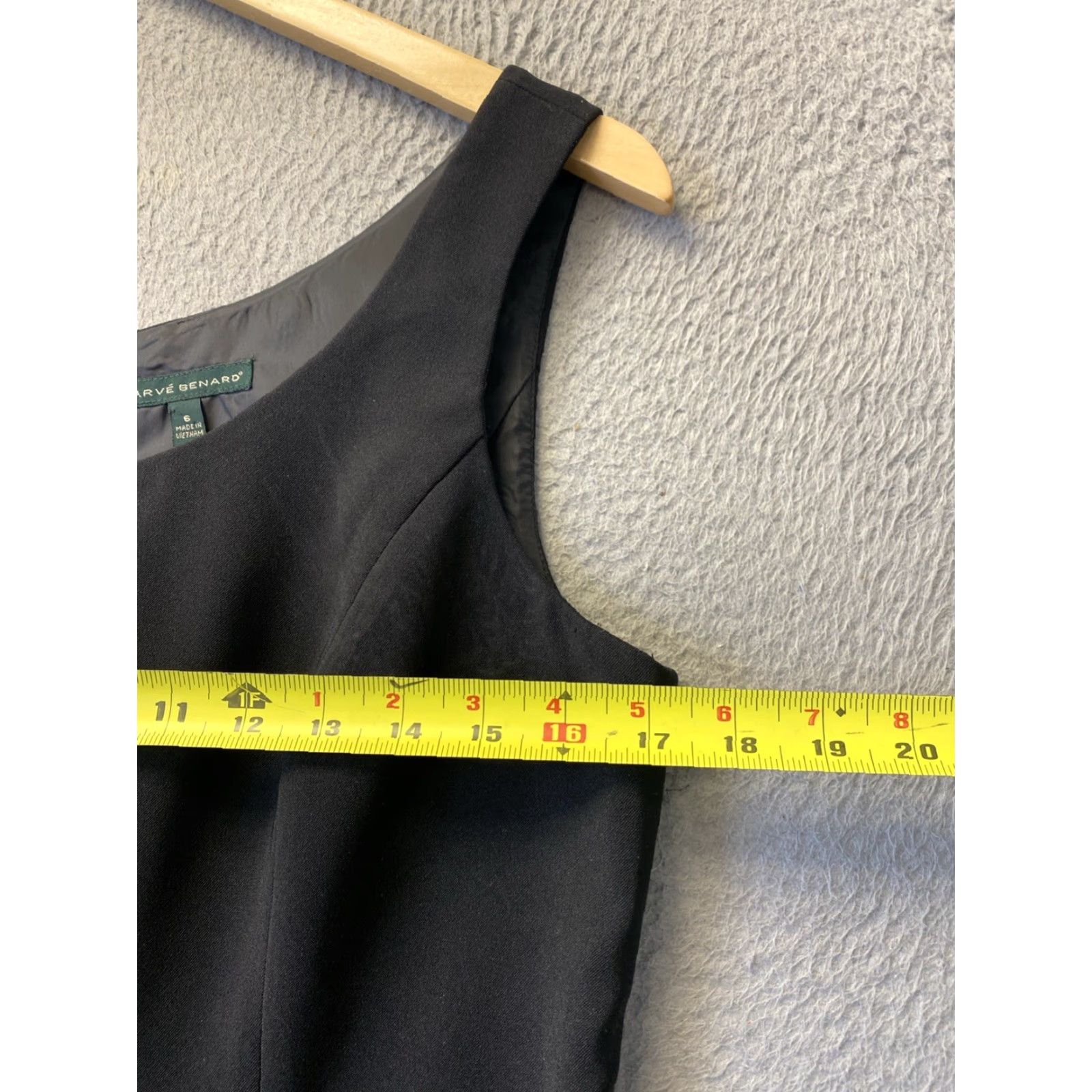 Vintage Vintage harvé benard Dress Sleeveless Polyester Blend Womens Size 6 154-14 Size M / US 6-8 / IT 42-44 - 4 Thumbnail