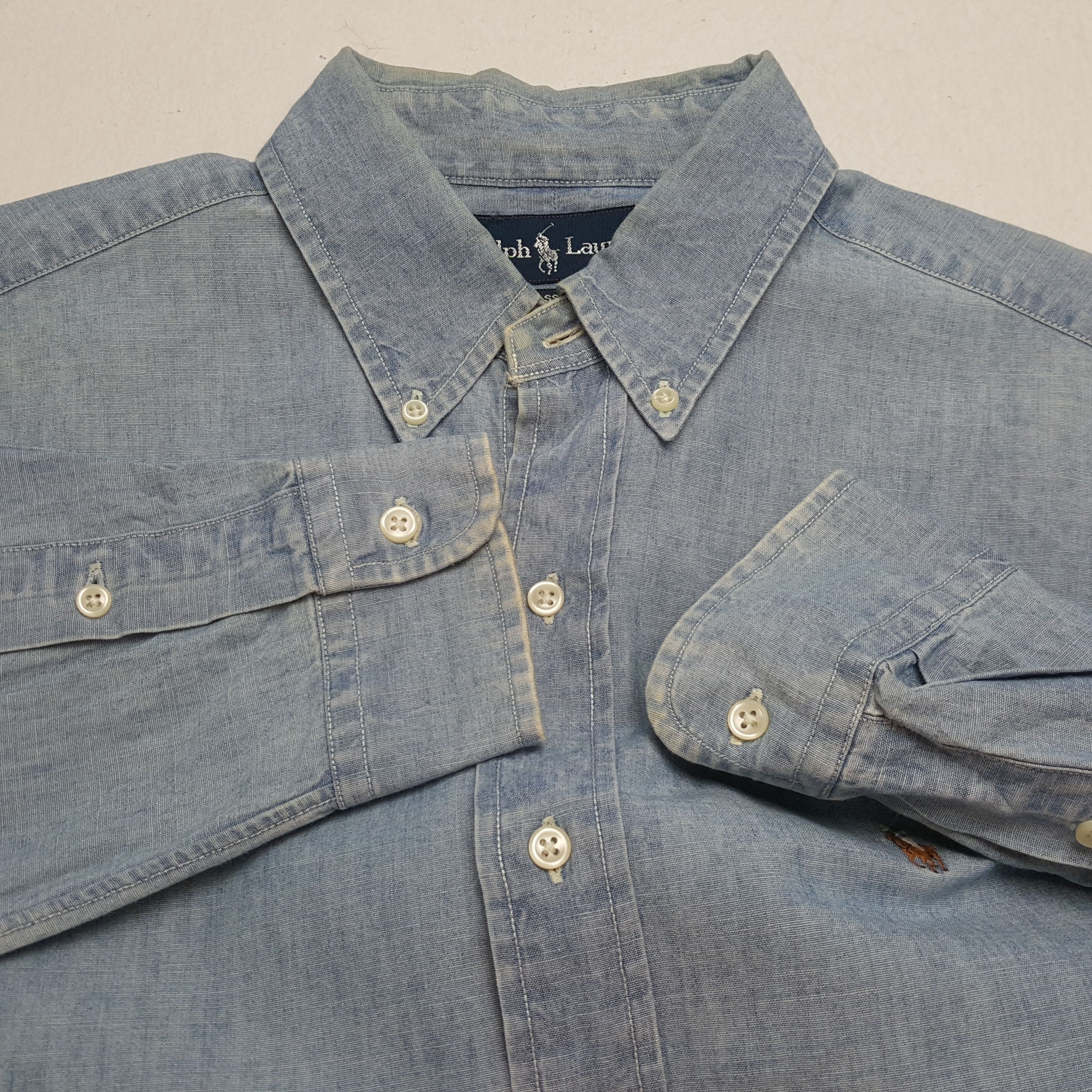 Ralph Lauren × Vintage RALPH LAUREN Fashion Brand Casual Formal Style Shirt Size US M / EU 48-50 / 2 - 7 Thumbnail
